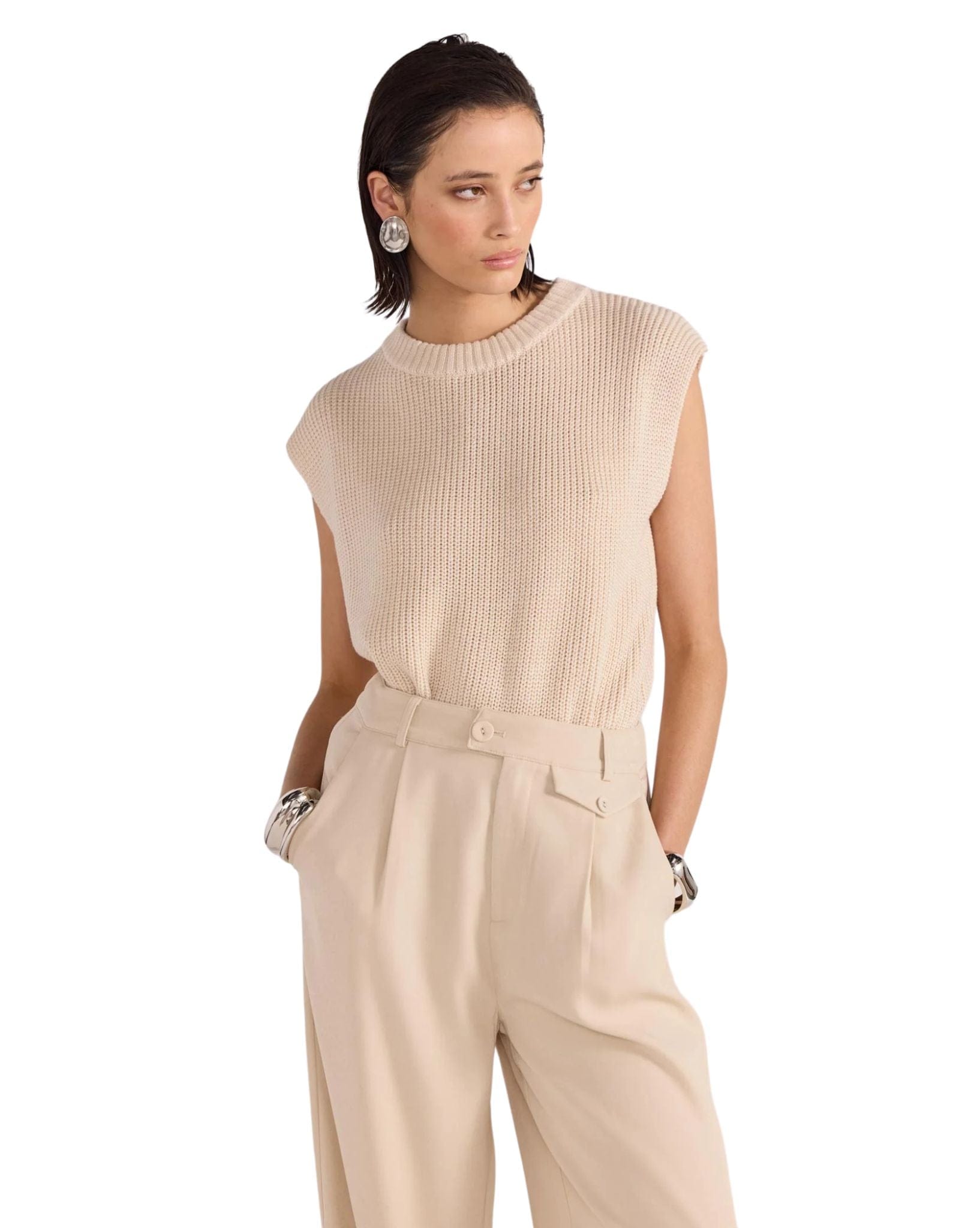 Staple the label Womens Hayden Wide Leg Pants