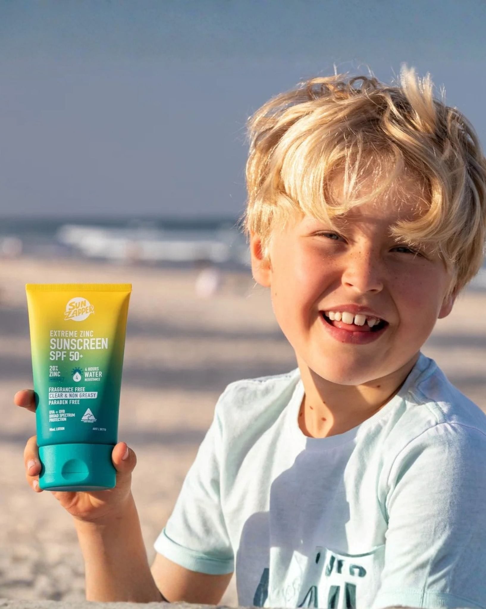 Sun Zapper Extreme Zinc Clear Sunscreen SPF+50