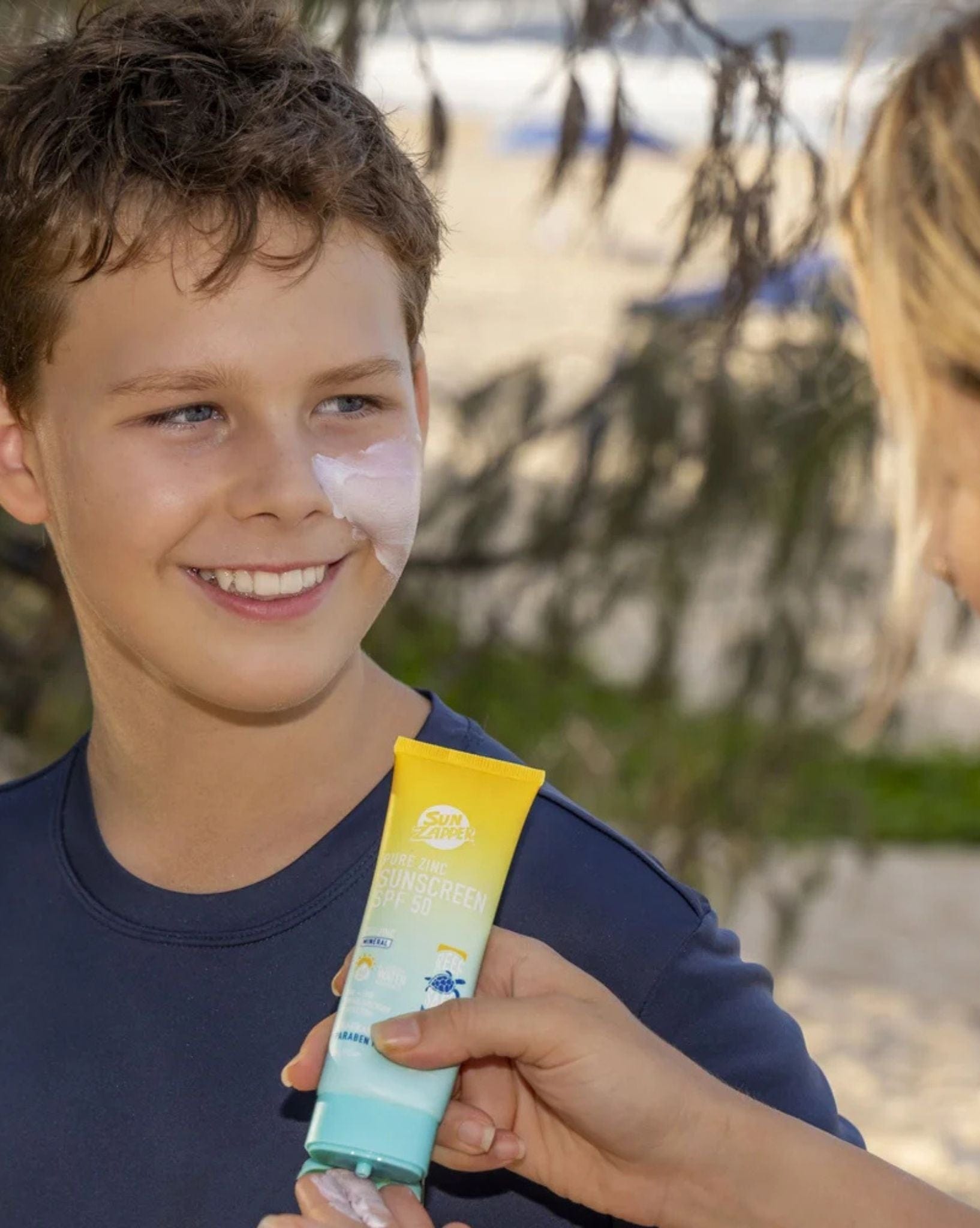 Sun Zapper Pure Zinc Sunscreen Cream SPF 50 100g  25% Zinc REEF SAFE