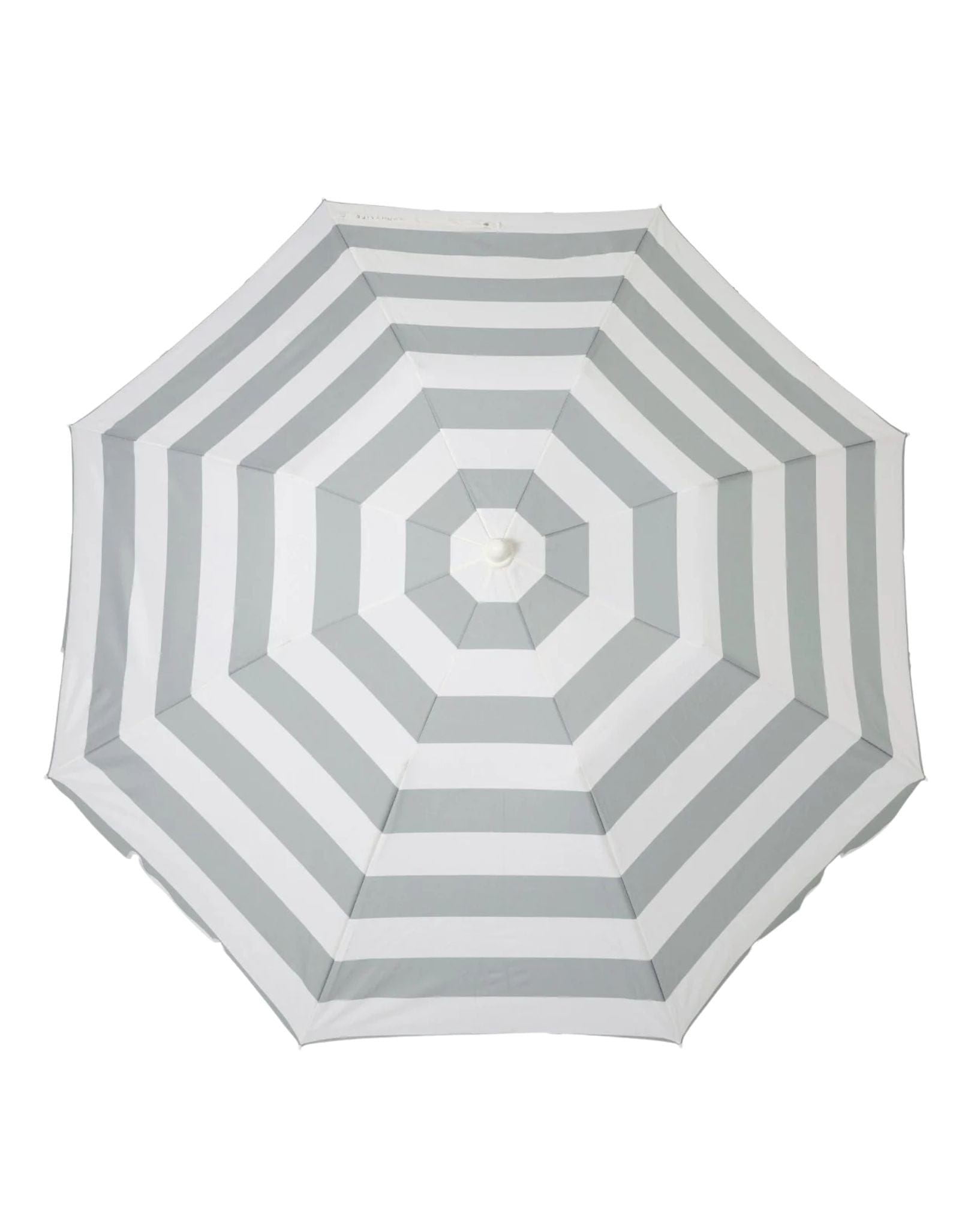 SunnyLife Compact Beach Umbrella Sea Sage Stripe