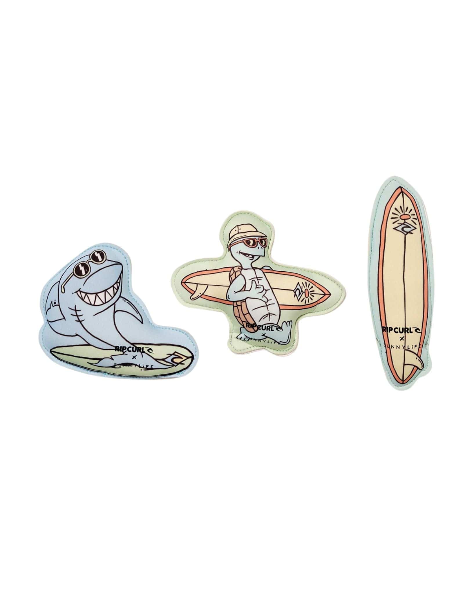 SunnyLife Dive Buddies Shred Turtle Aqua Set Of 3
