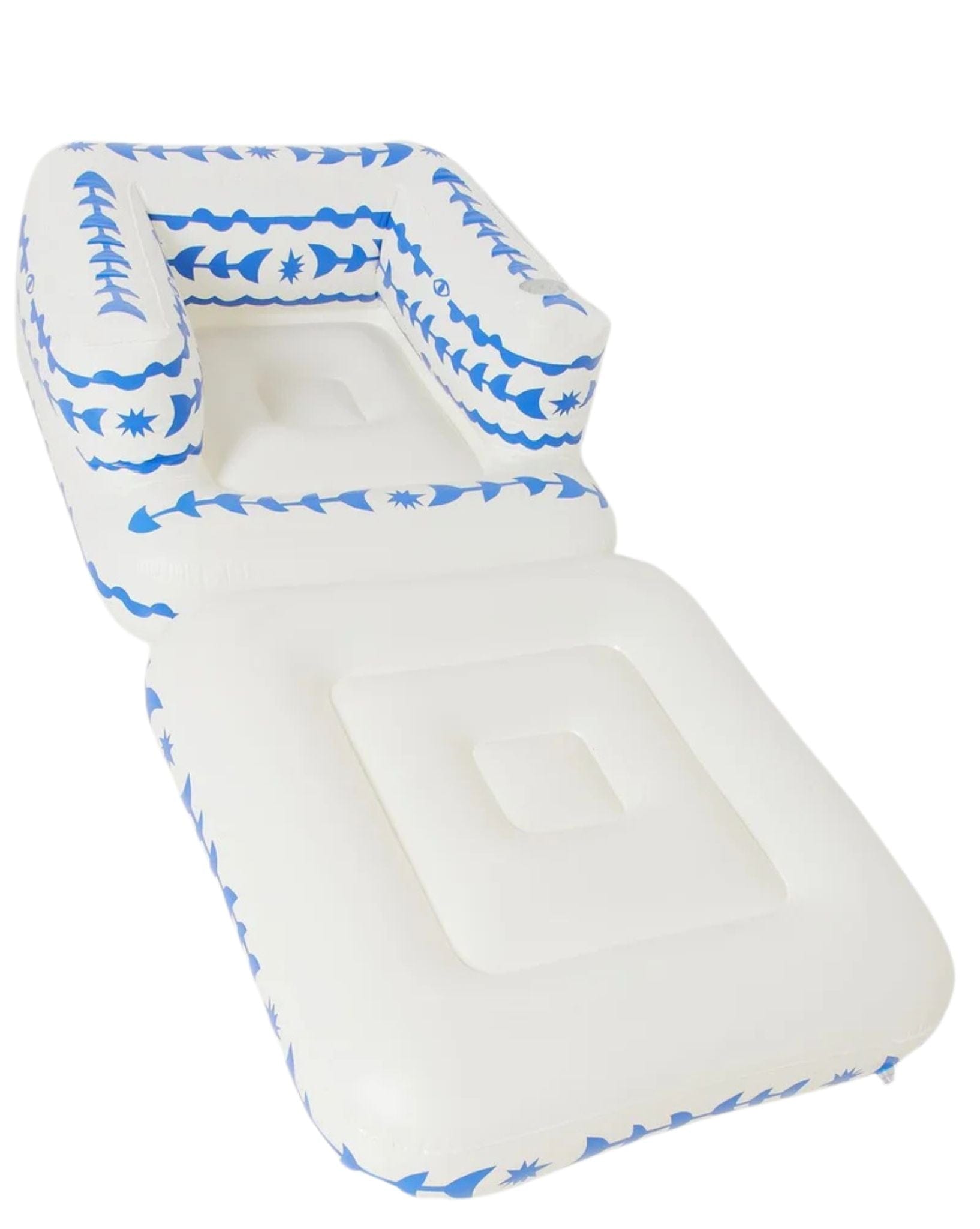 SunnyLife Inflatable Lilo Chair - White