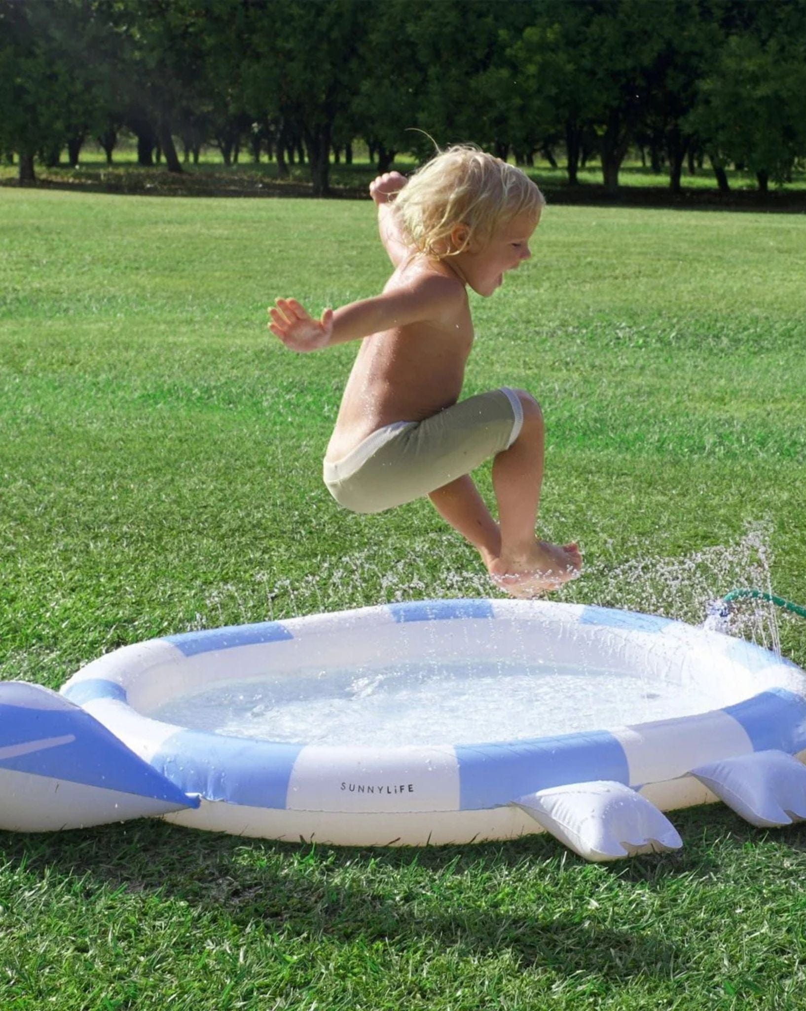 SunnyLife Kids Sprinkler Mat Into The Wild Blue