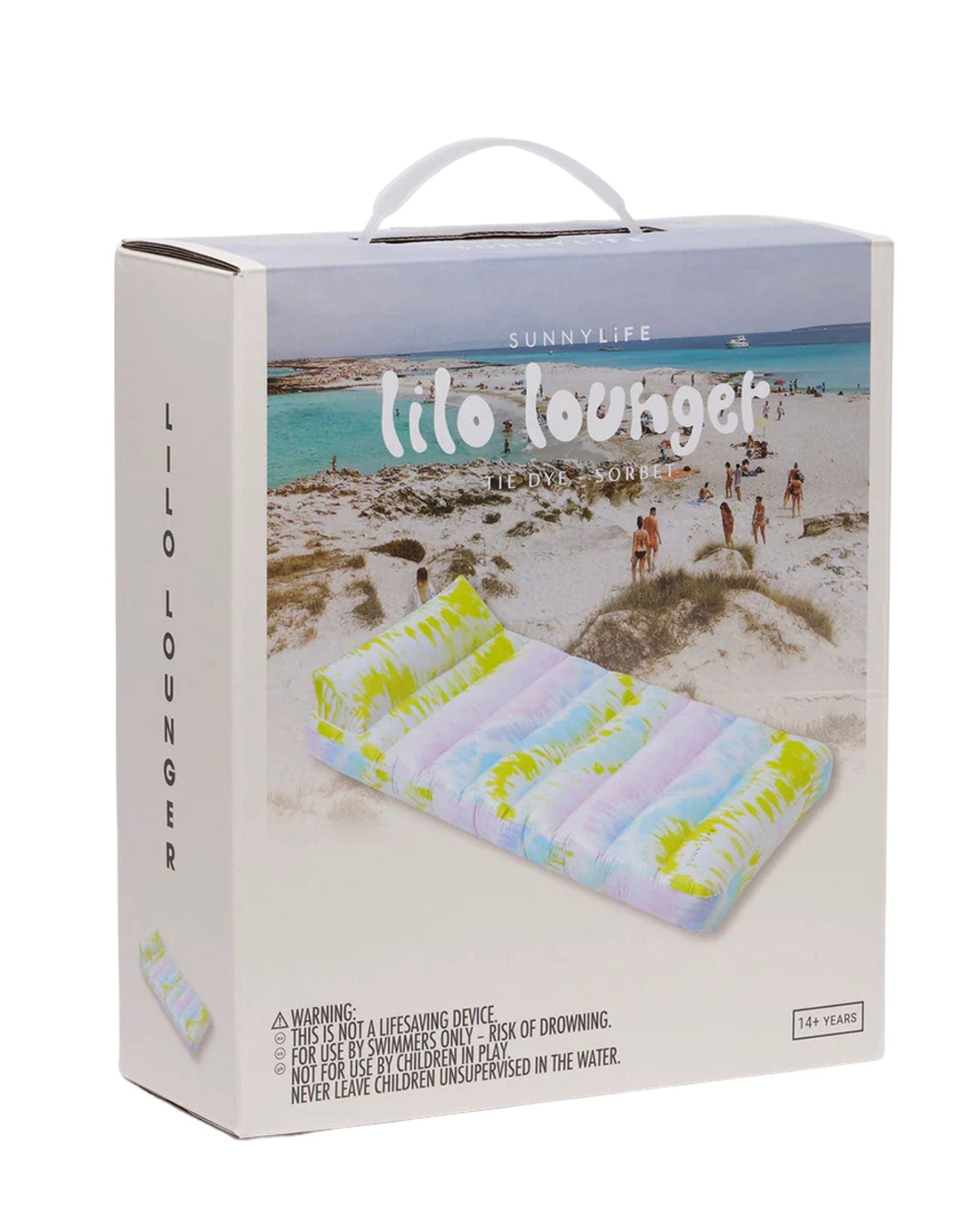 SunnyLife Lilo Lounger Tie Dye Sorbet