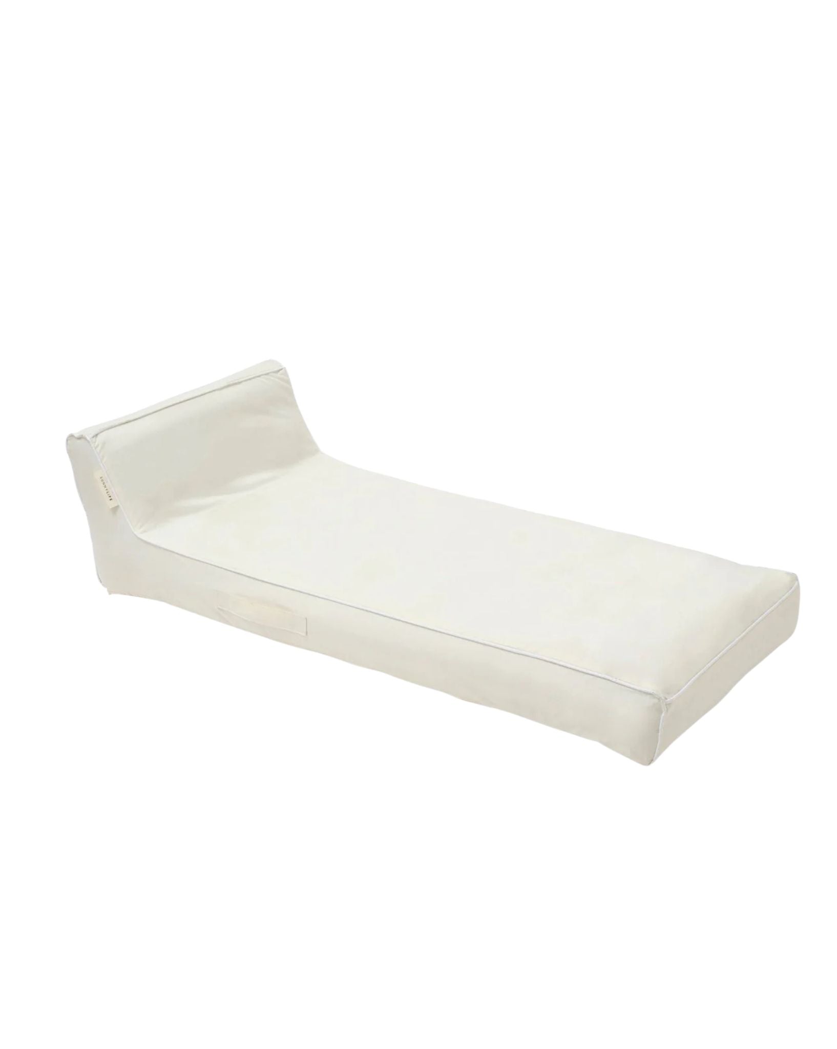 SunnyLife Luxe Lie-On Lounger Casa Blanca Cream