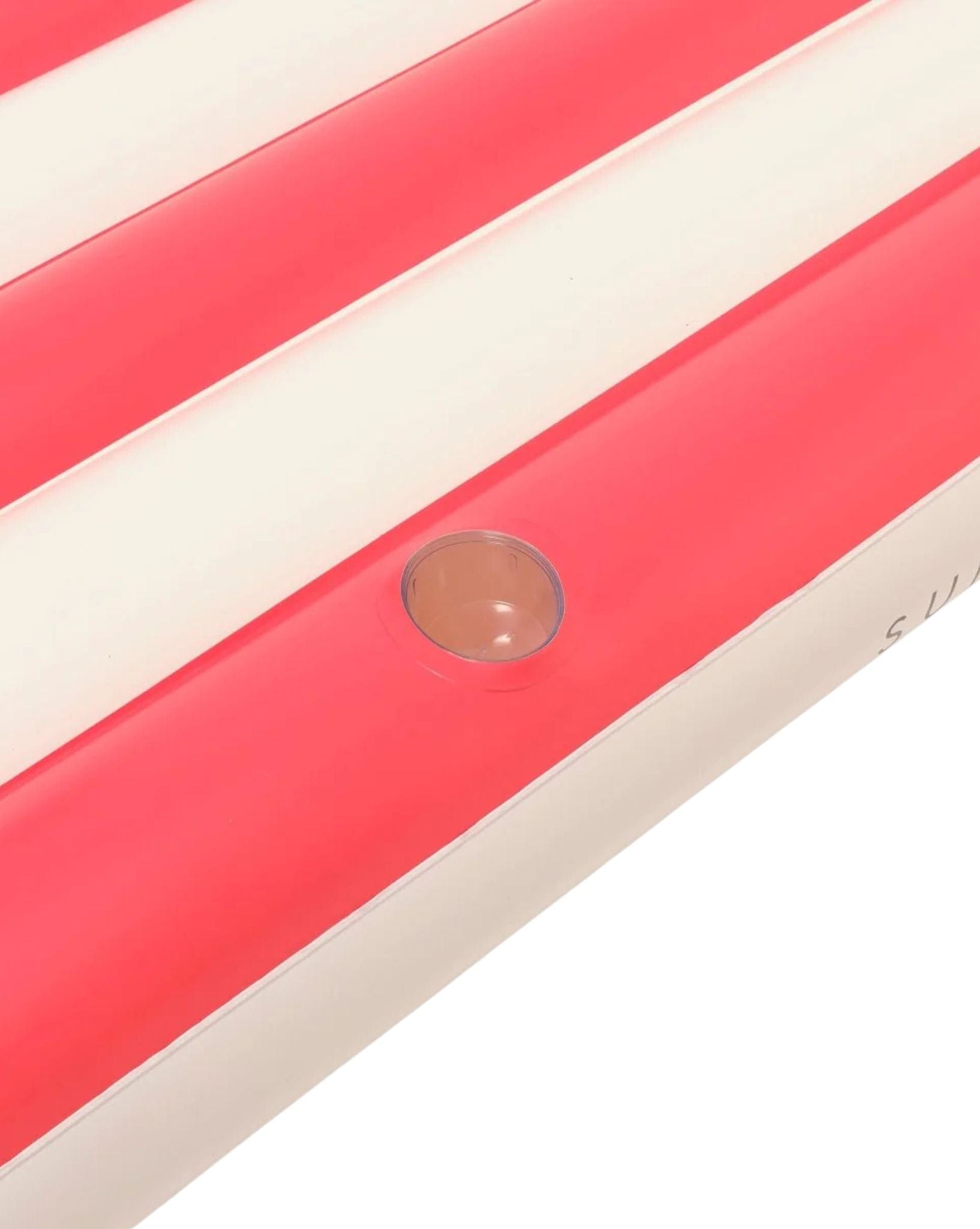 SunnyLife Luxe Lilo Tomato Red Stripe