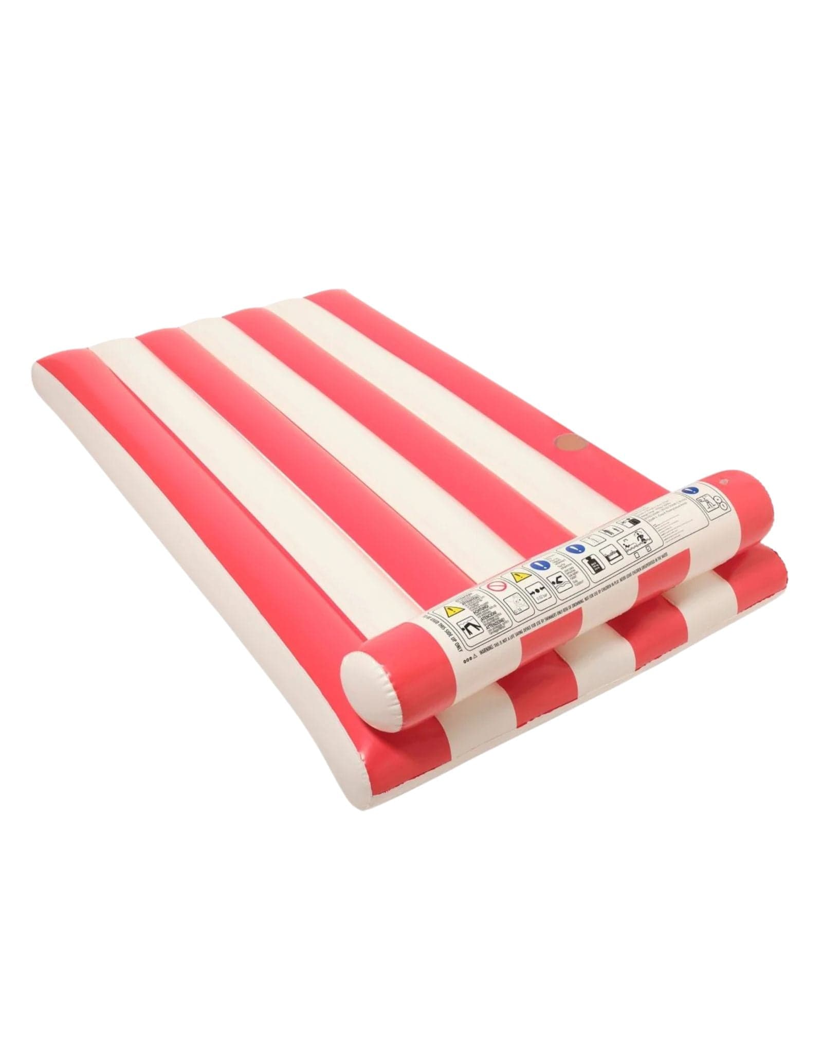 SunnyLife Luxe Lilo Tomato Red Stripe