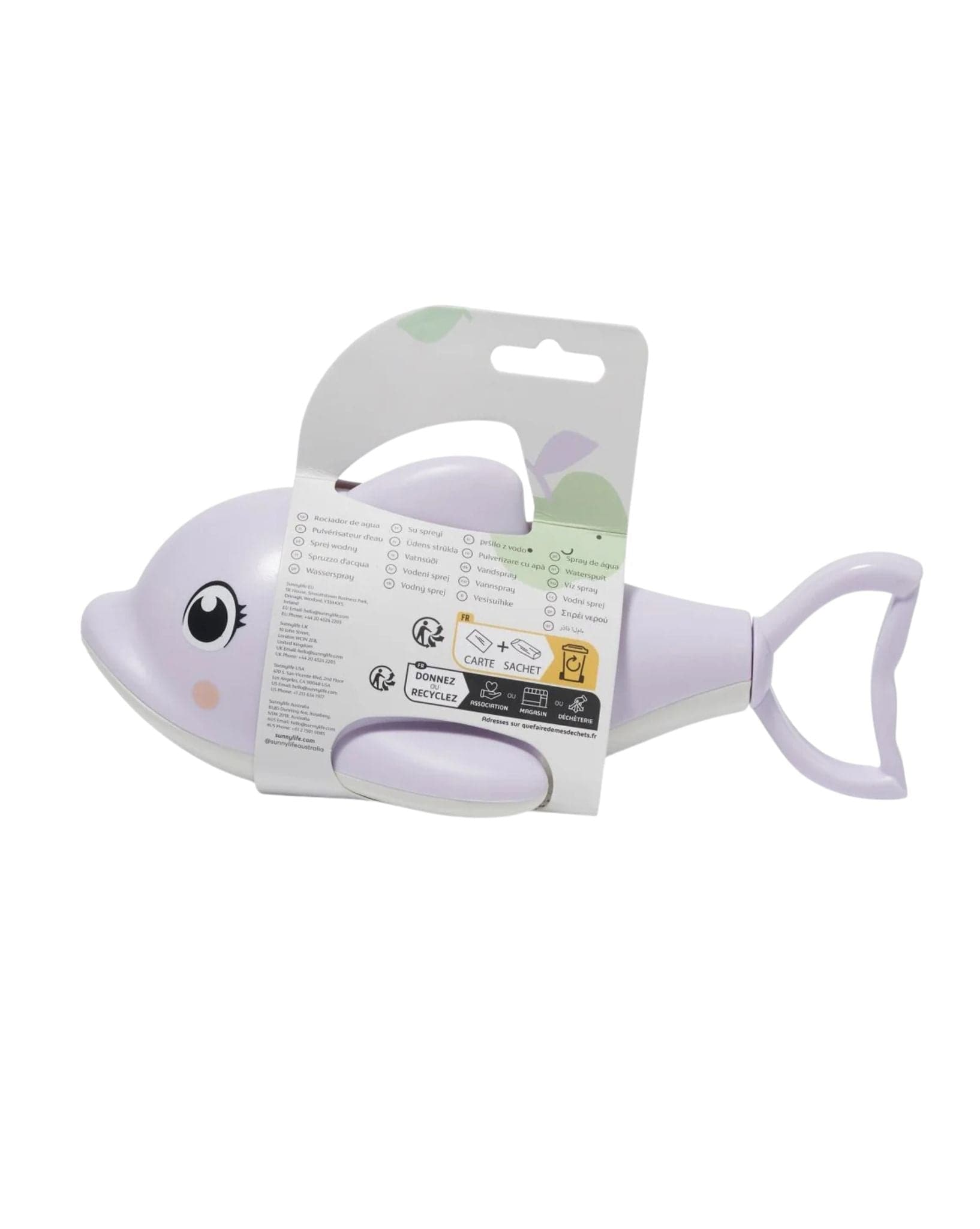 SunnyLife Water Squirters Dolphin Pastel Lilac