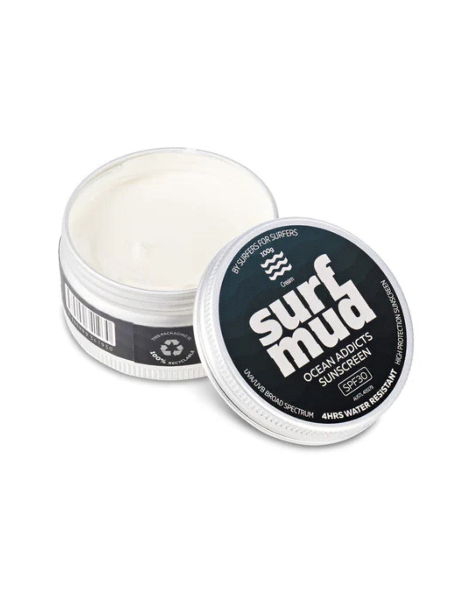 Surfmud Surfmud Ocean Addicts Sunscreen 100g