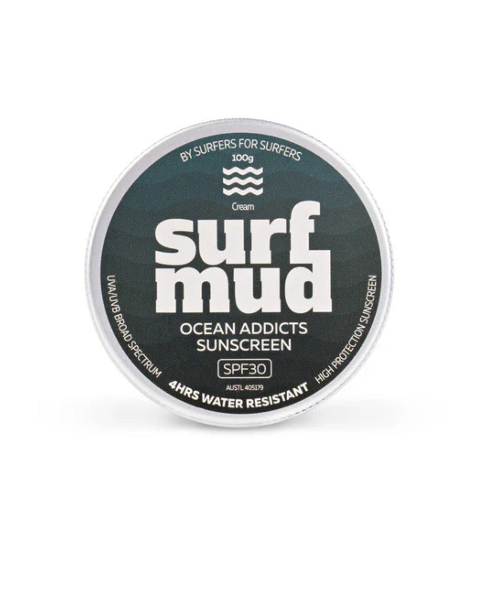 Surfmud Surfmud Ocean Addicts Sunscreen 100g
