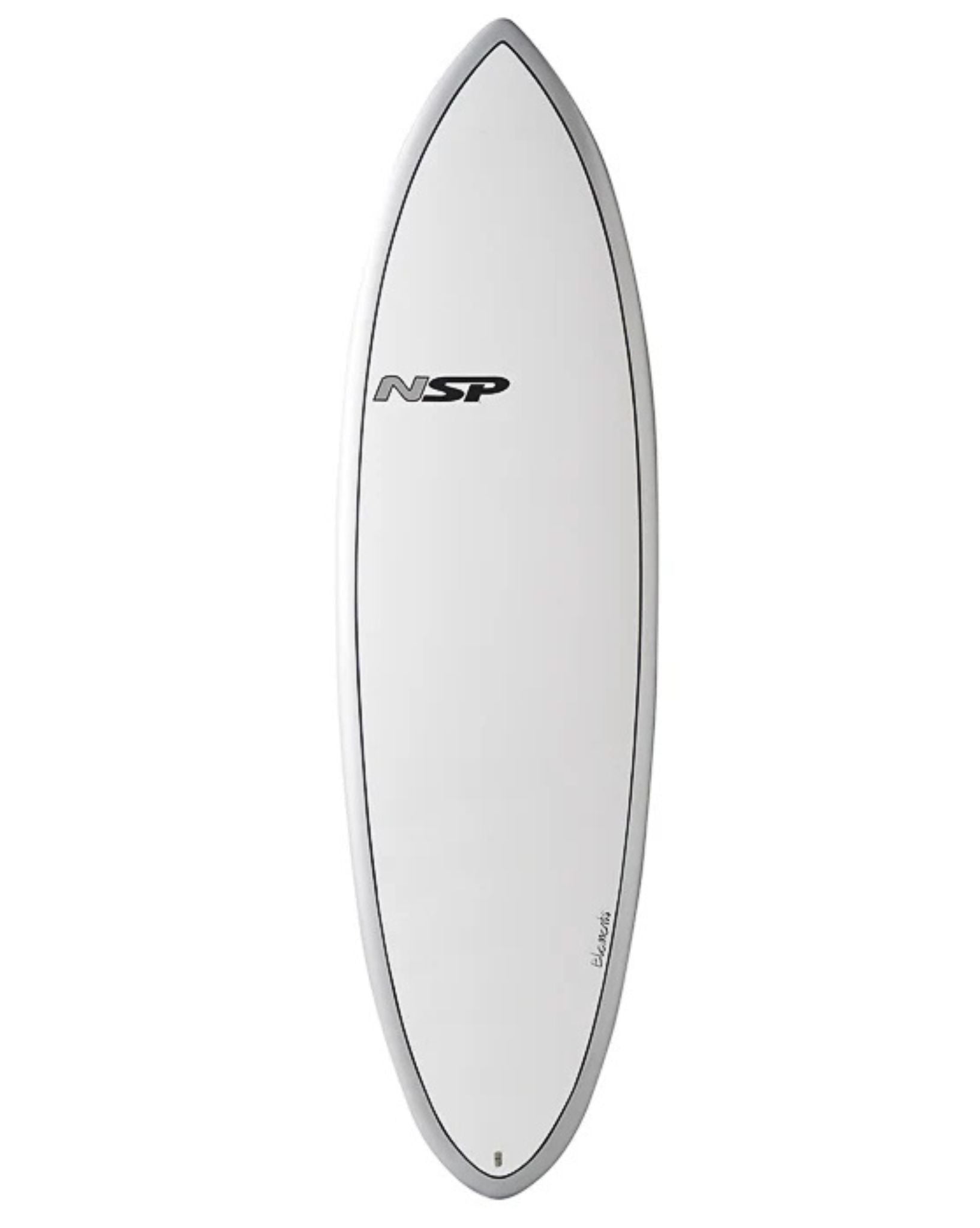 Surftech 5'9 NSP Elements Hybrid Short Silver