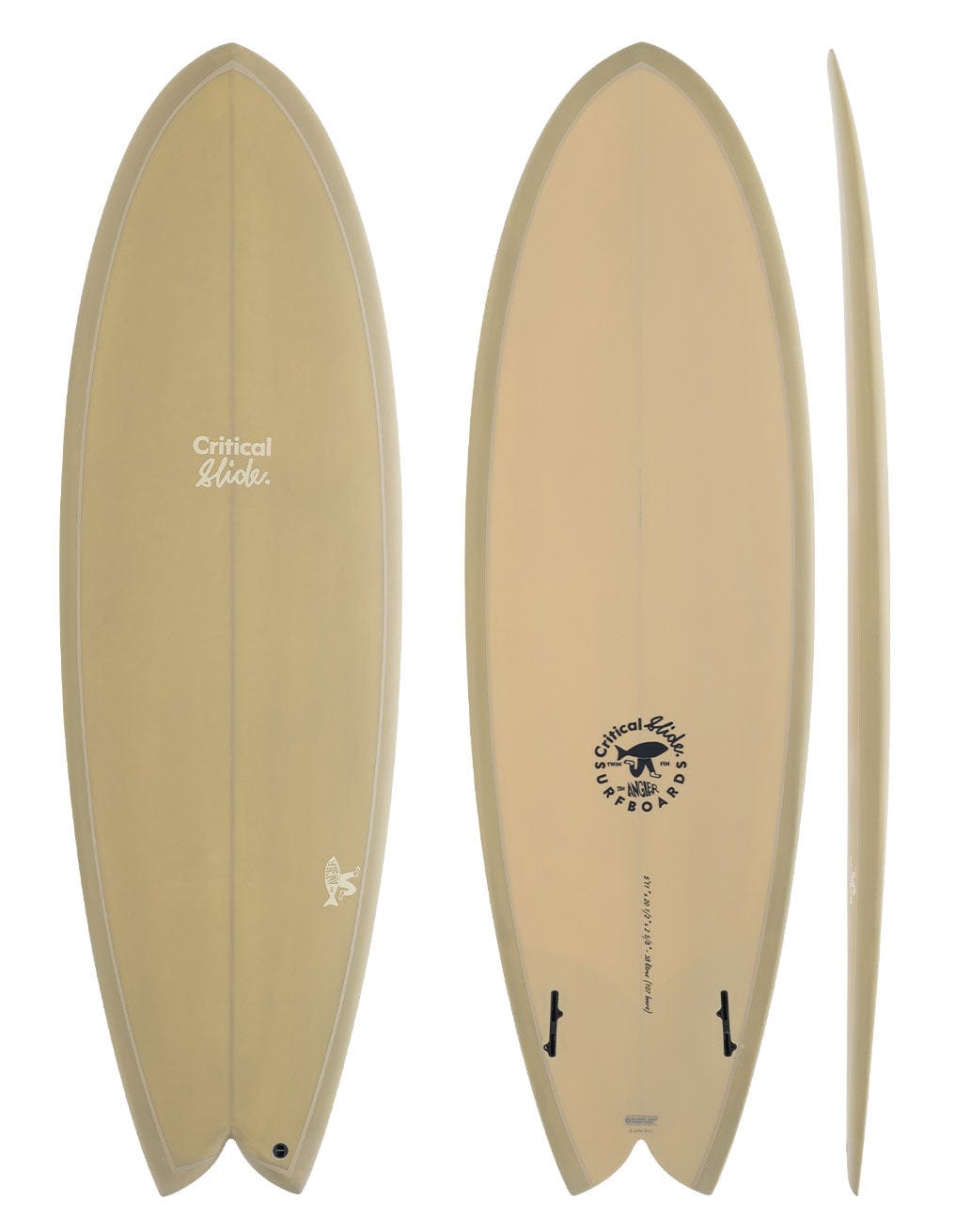 The Critical Slide Society Angler PU Surfboard