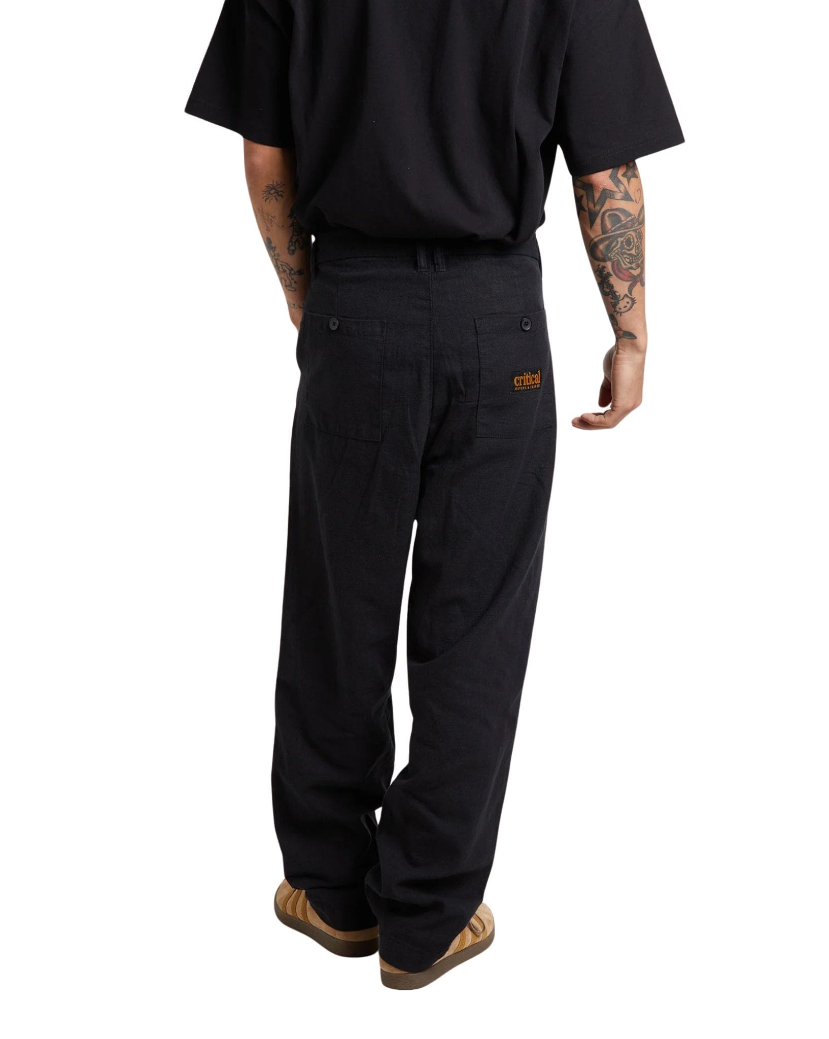 The Critical Slide Society Harro Linen Pant