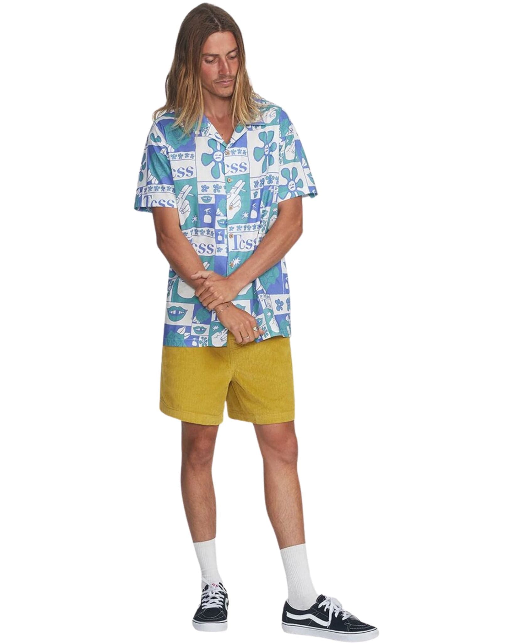 The Critical Slide Society Mens Ritual Shirt Aegean