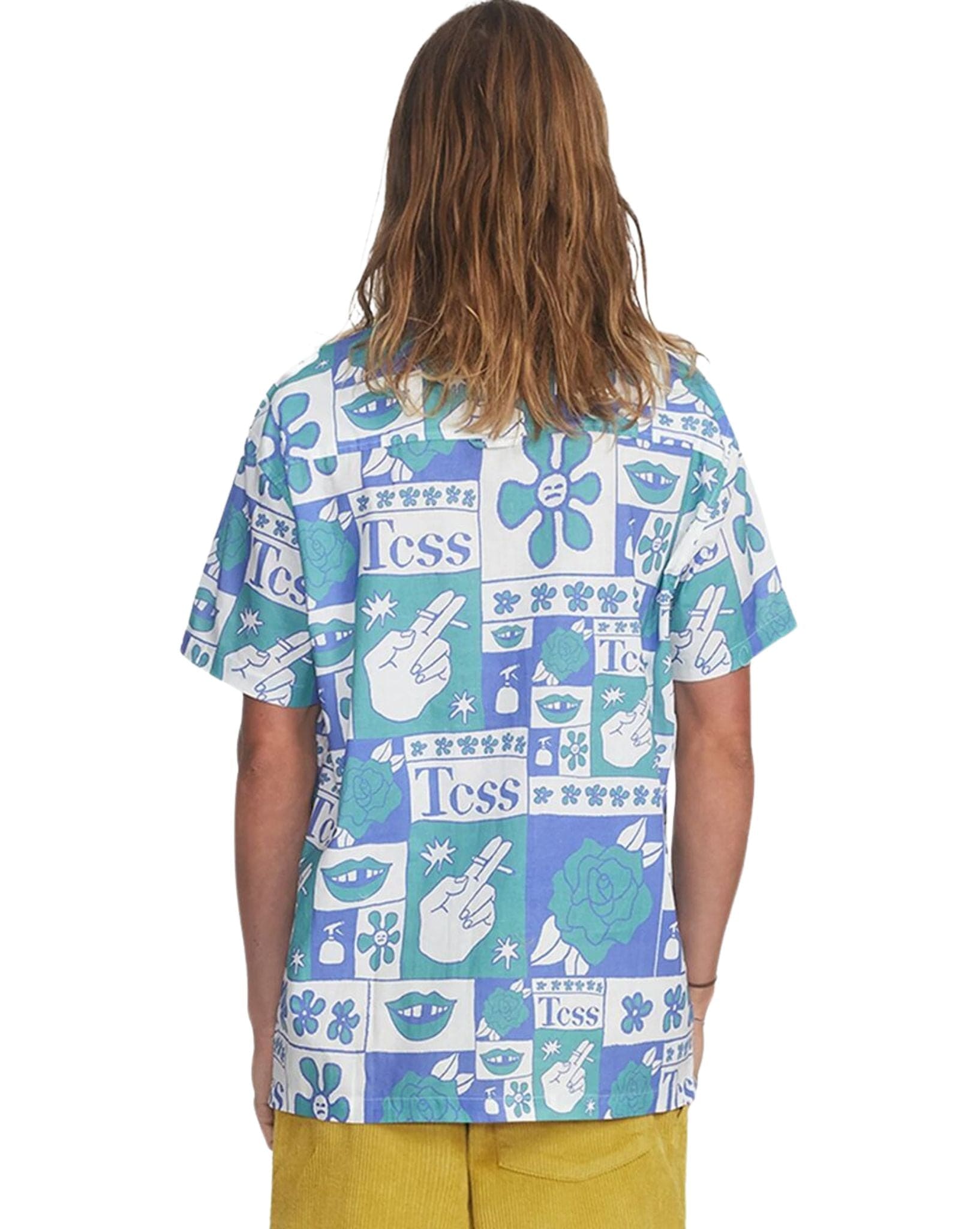 The Critical Slide Society Mens Ritual Shirt Aegean