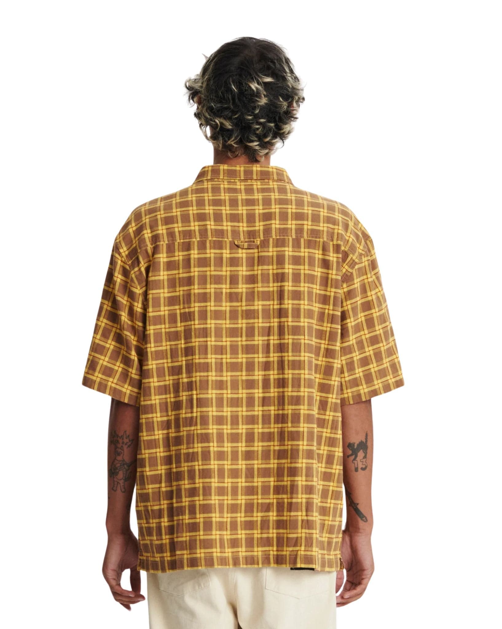 The Critical Slide Society Mens Stock Ss Shirt - Yolk