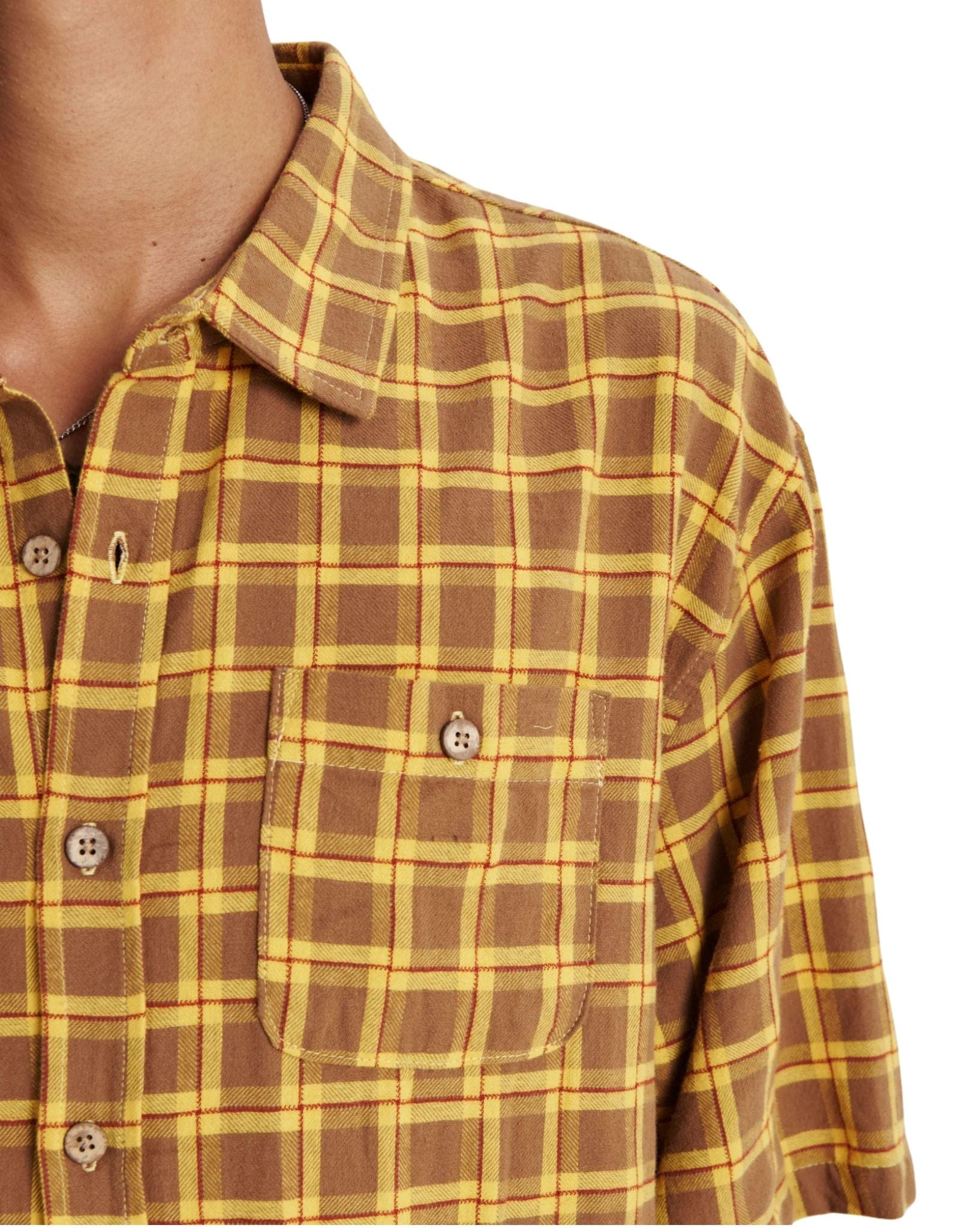 The Critical Slide Society Mens Stock Ss Shirt - Yolk