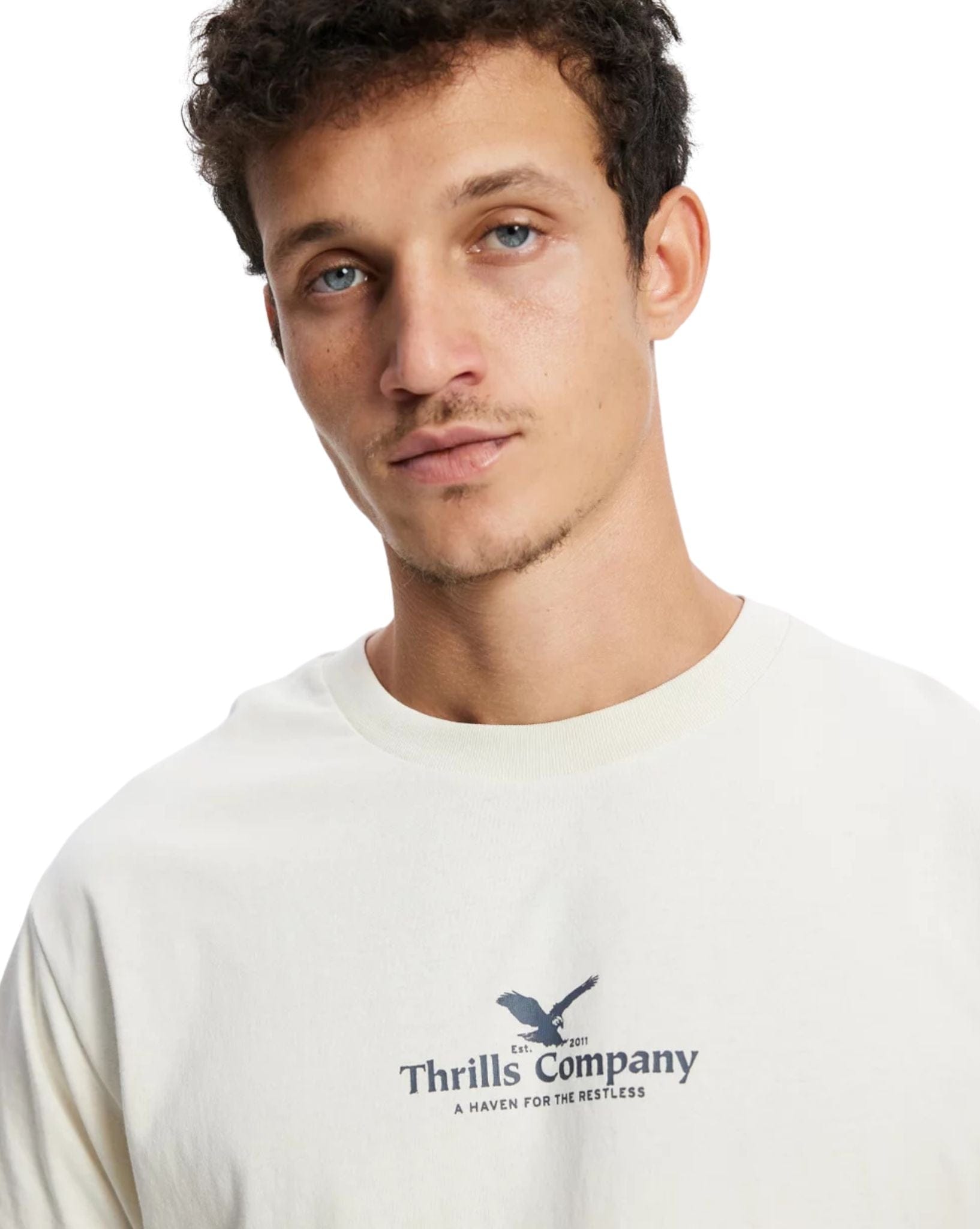 Thrills A Haven For The Restless Merch Fit Tee
