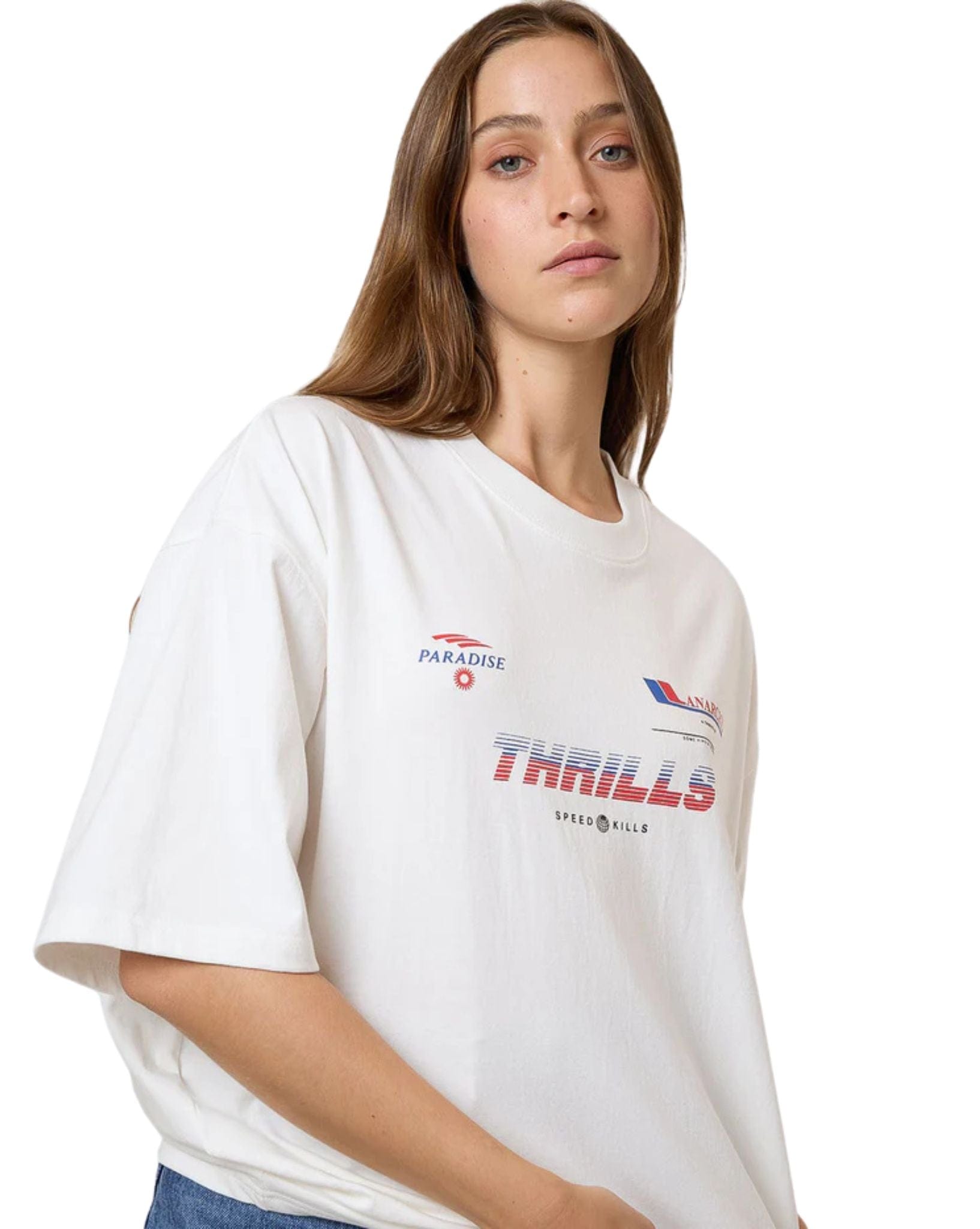 Thrills Anarchy In Paradise Oversized Tee