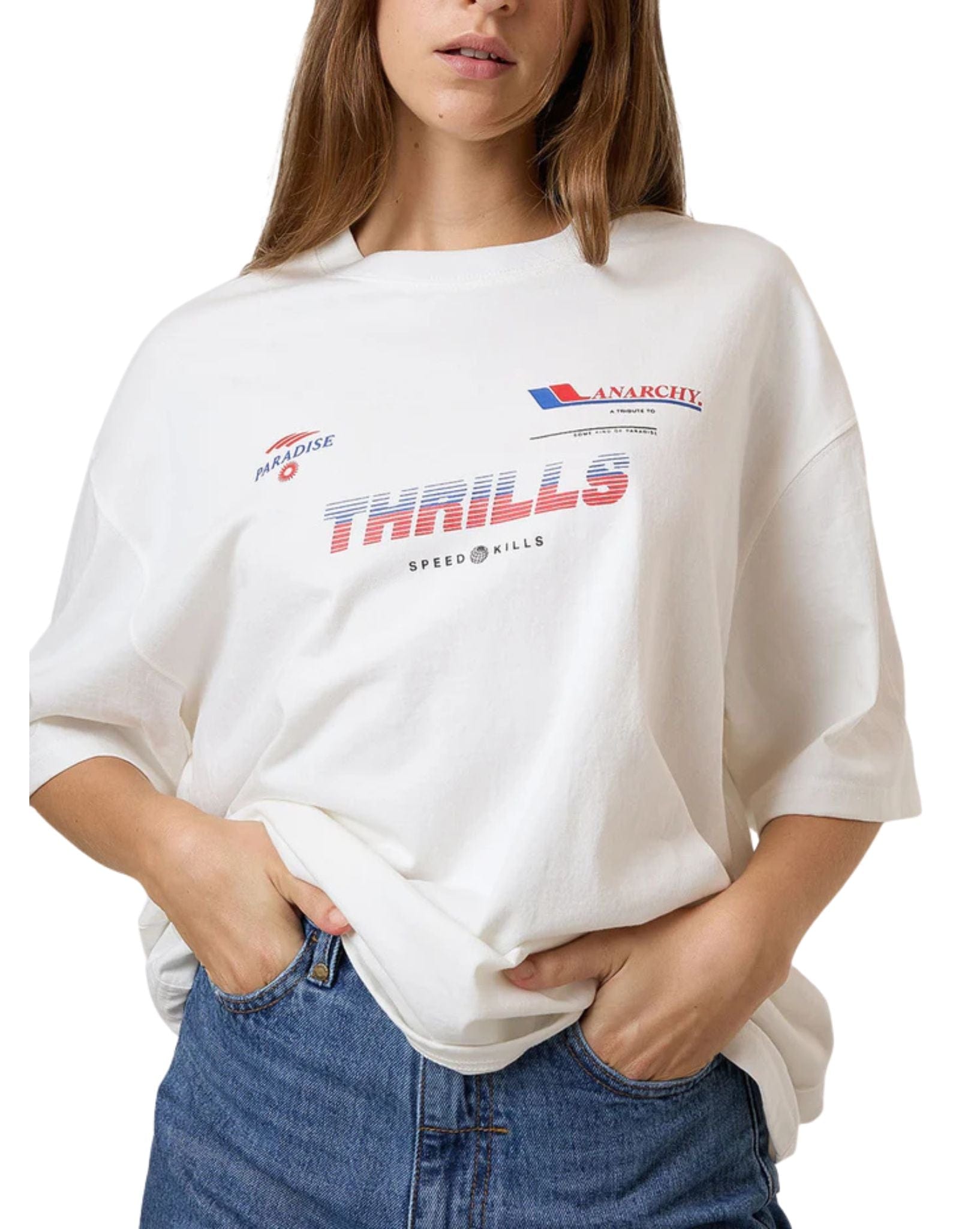 Thrills Anarchy In Paradise Oversized Tee