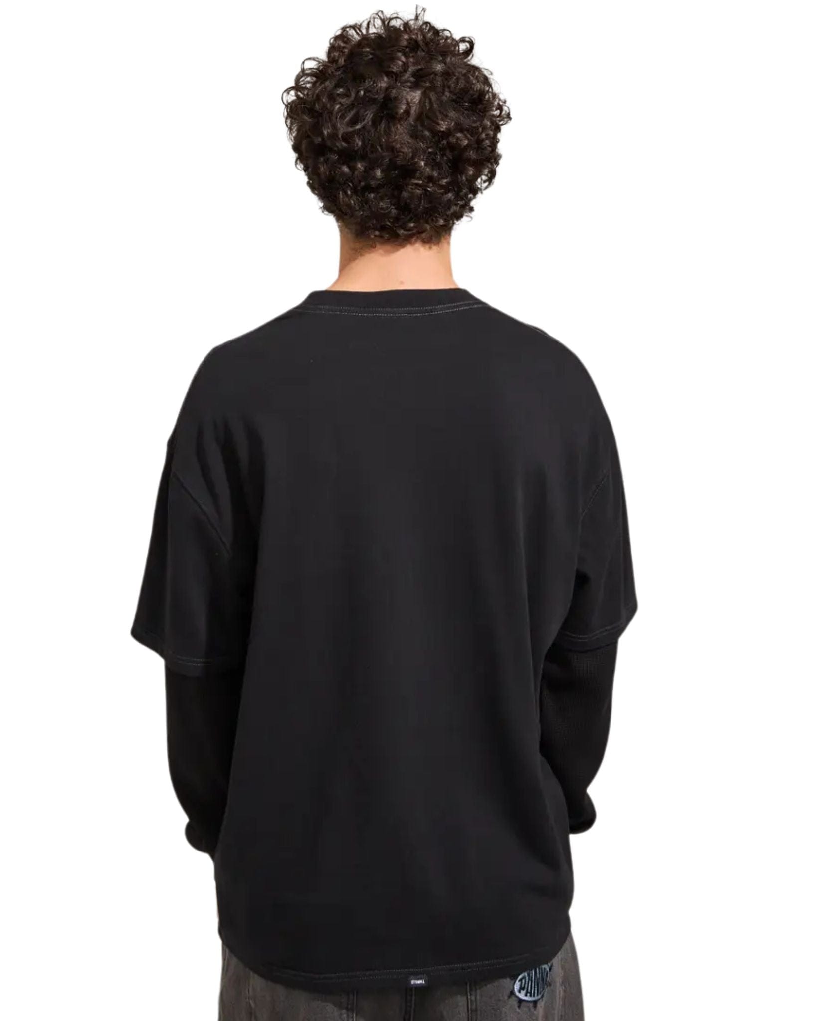 Thrills Arts & Industrial Layer Box Fit Oversize Long Sleeve Tee