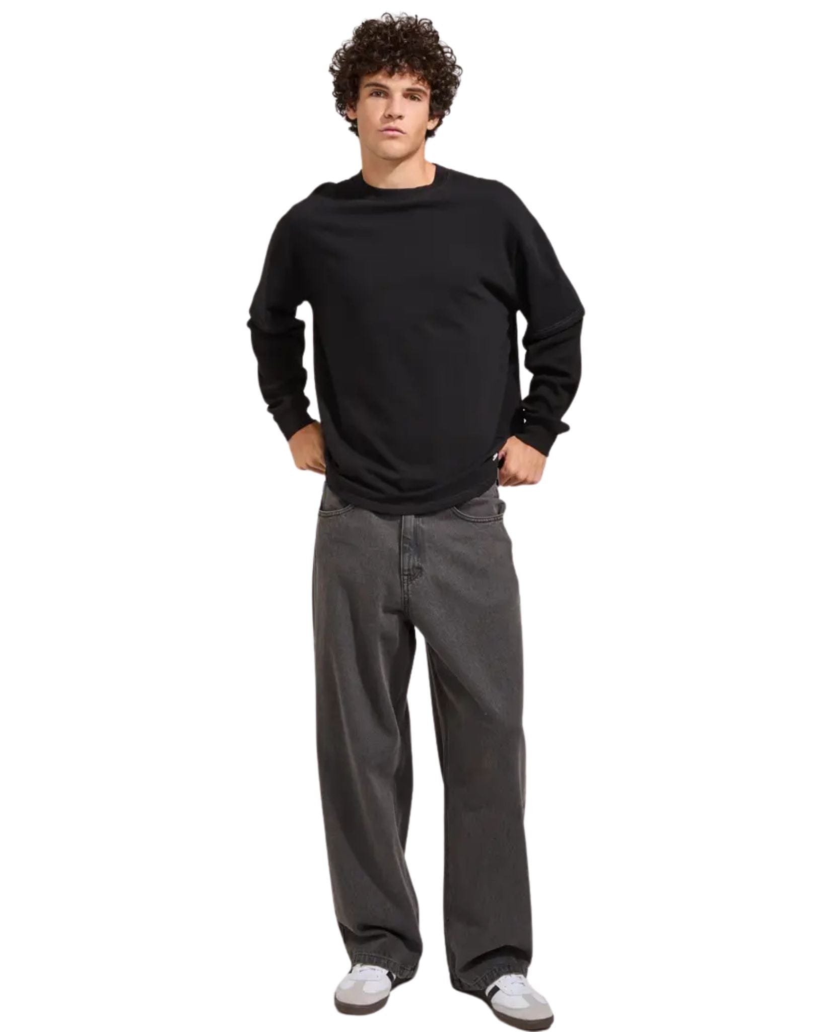 Thrills Arts & Industrial Layer Box Fit Oversize Long Sleeve Tee