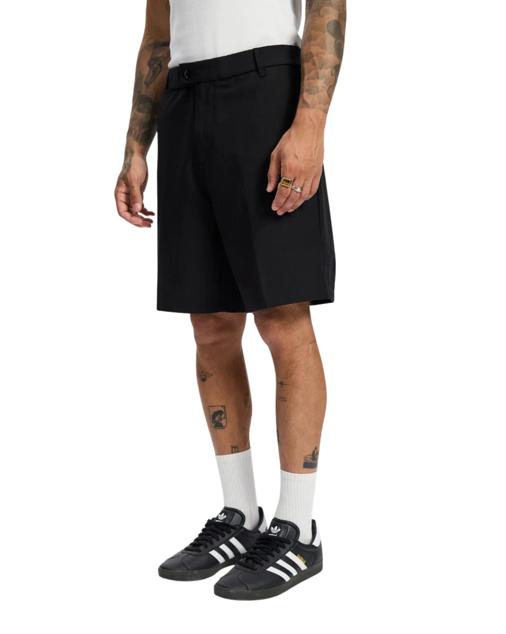 Thrills Big Slacker Baggy Cropped Pub Short