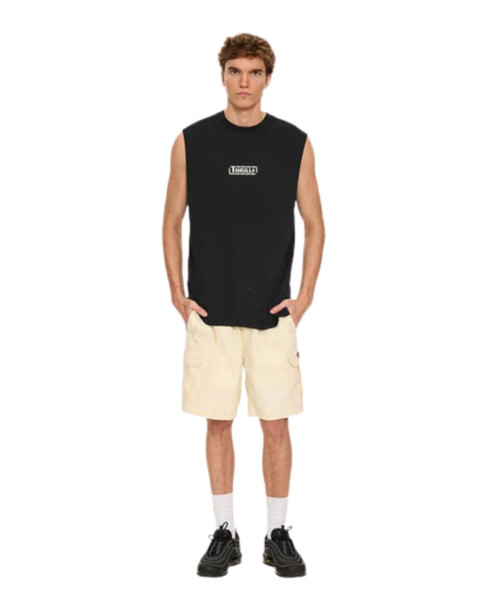Thrills Bueno Elastic Cargo Short - Unbleached
