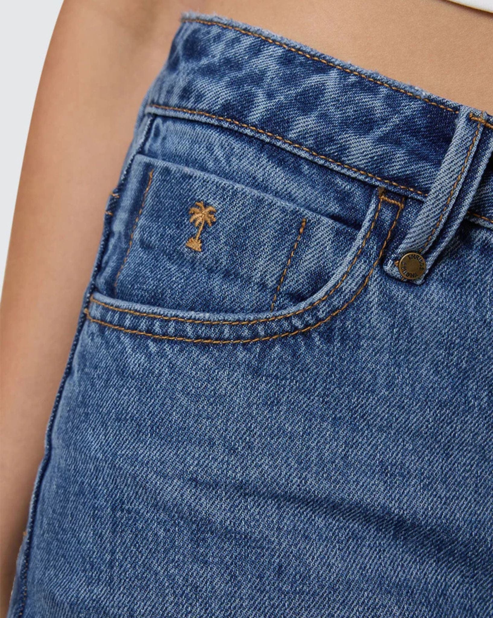 Thrills Carmen Skirt Stoned Blues