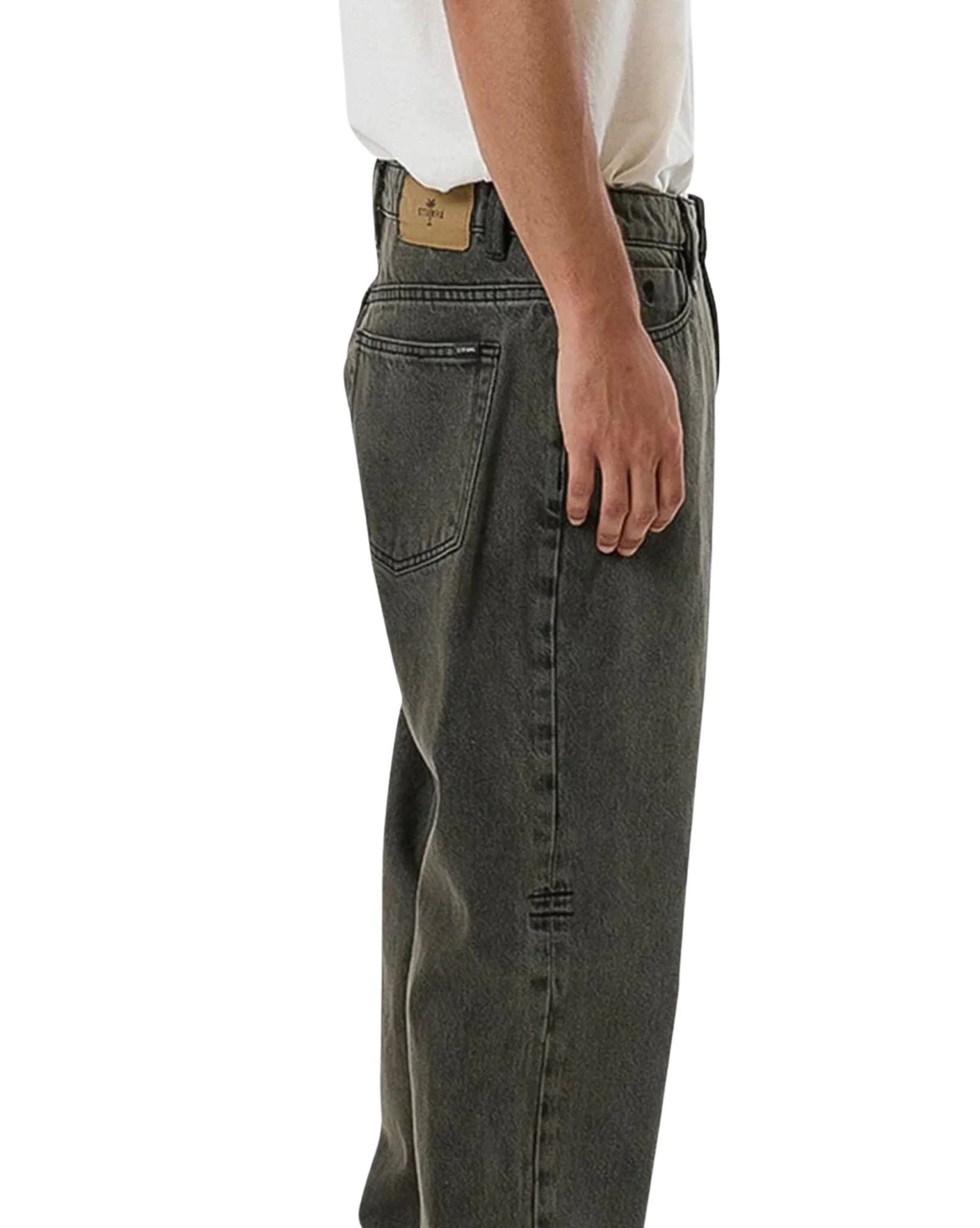 Thrills Cheap Thrills Big Slacker Denim Jean - Tarmac
