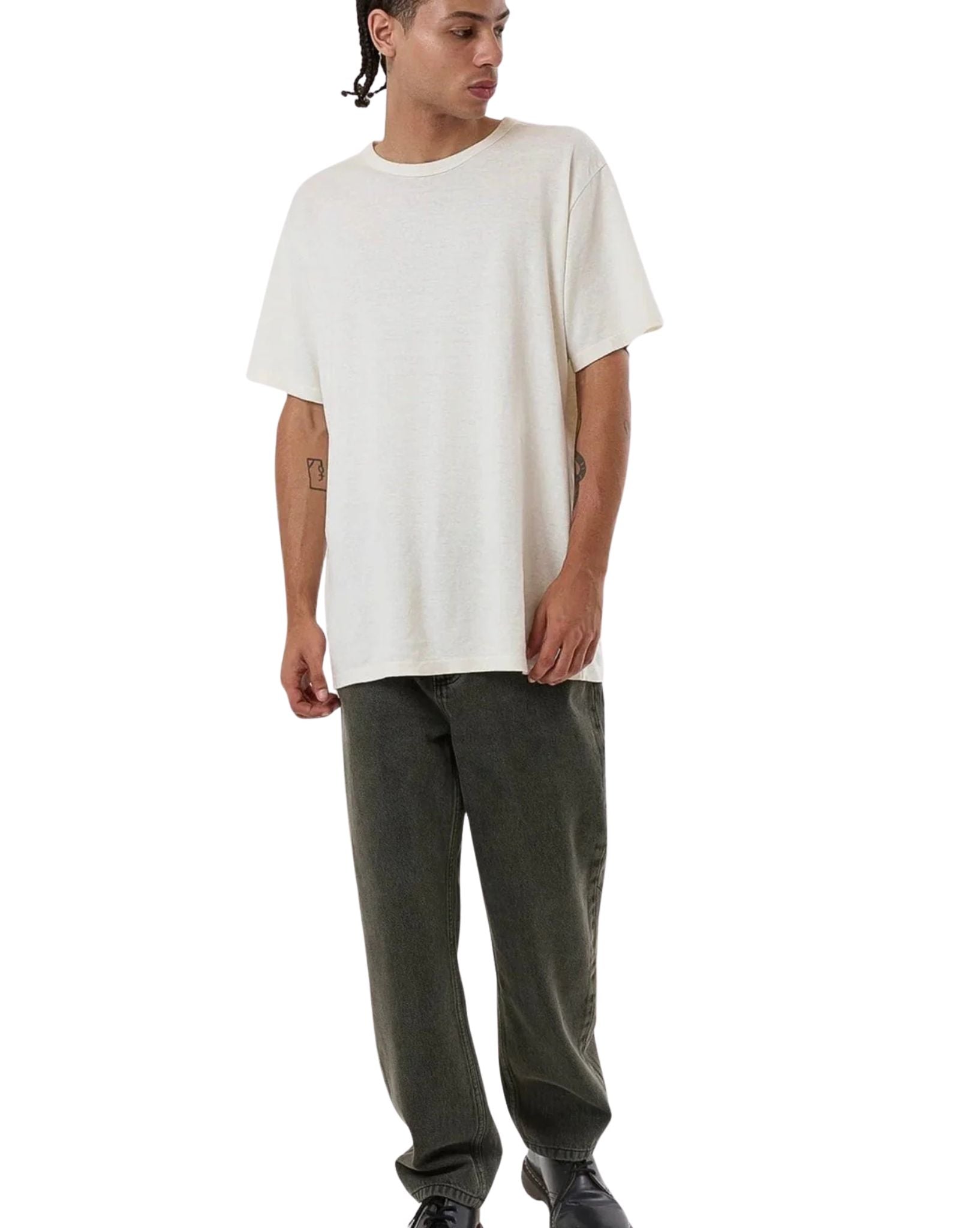 Thrills Cheap Thrills Big Slacker Denim Jean - Tarmac
