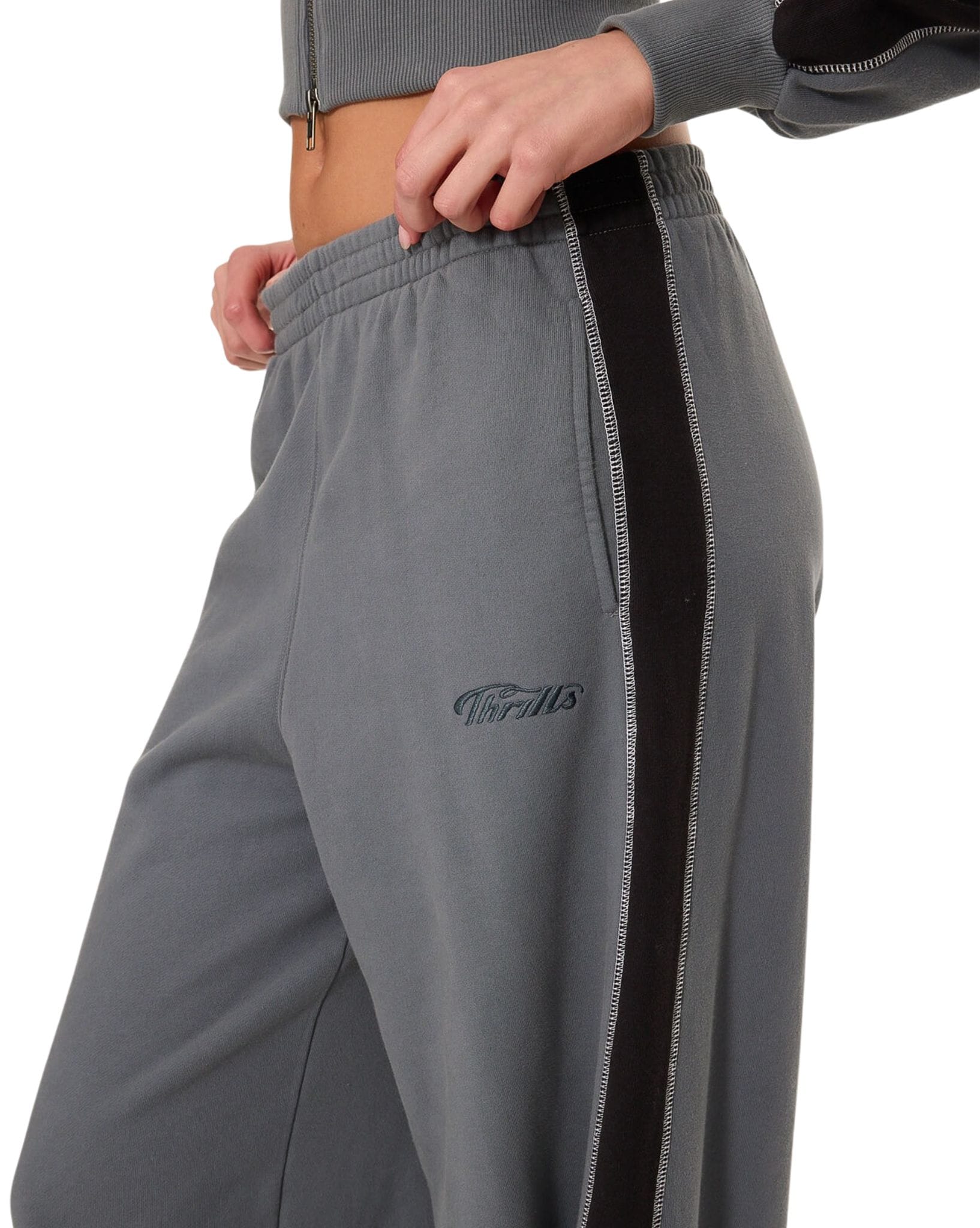 Thrills Division 011 Panelled Track Pant
