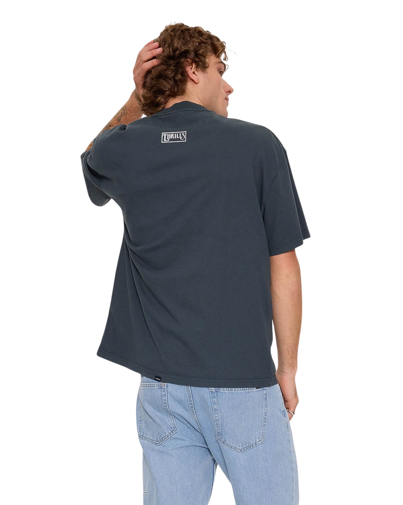Thrills Double Time Oversize Box Tee