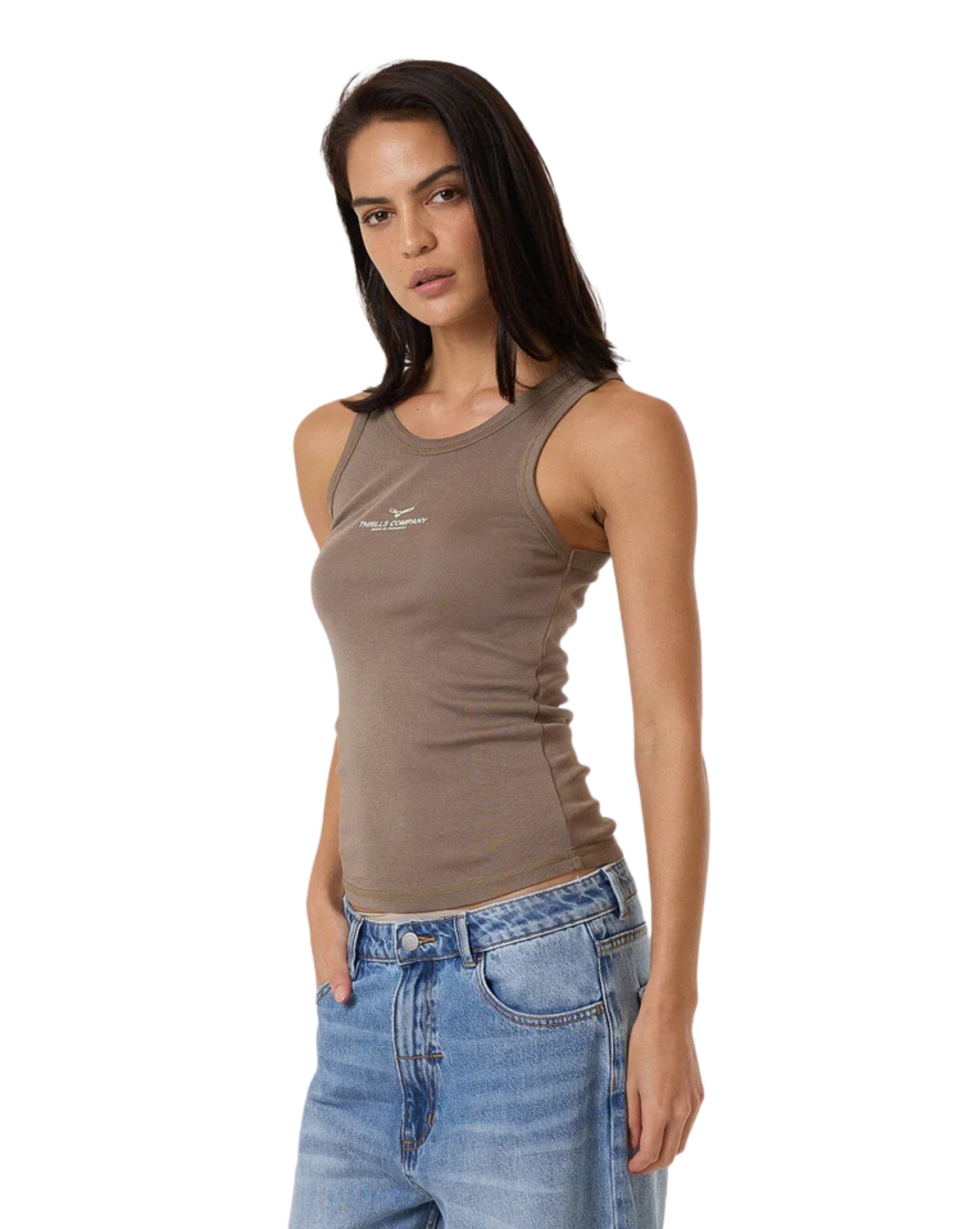 Thrills Emblem Of Strength Sloane Tank