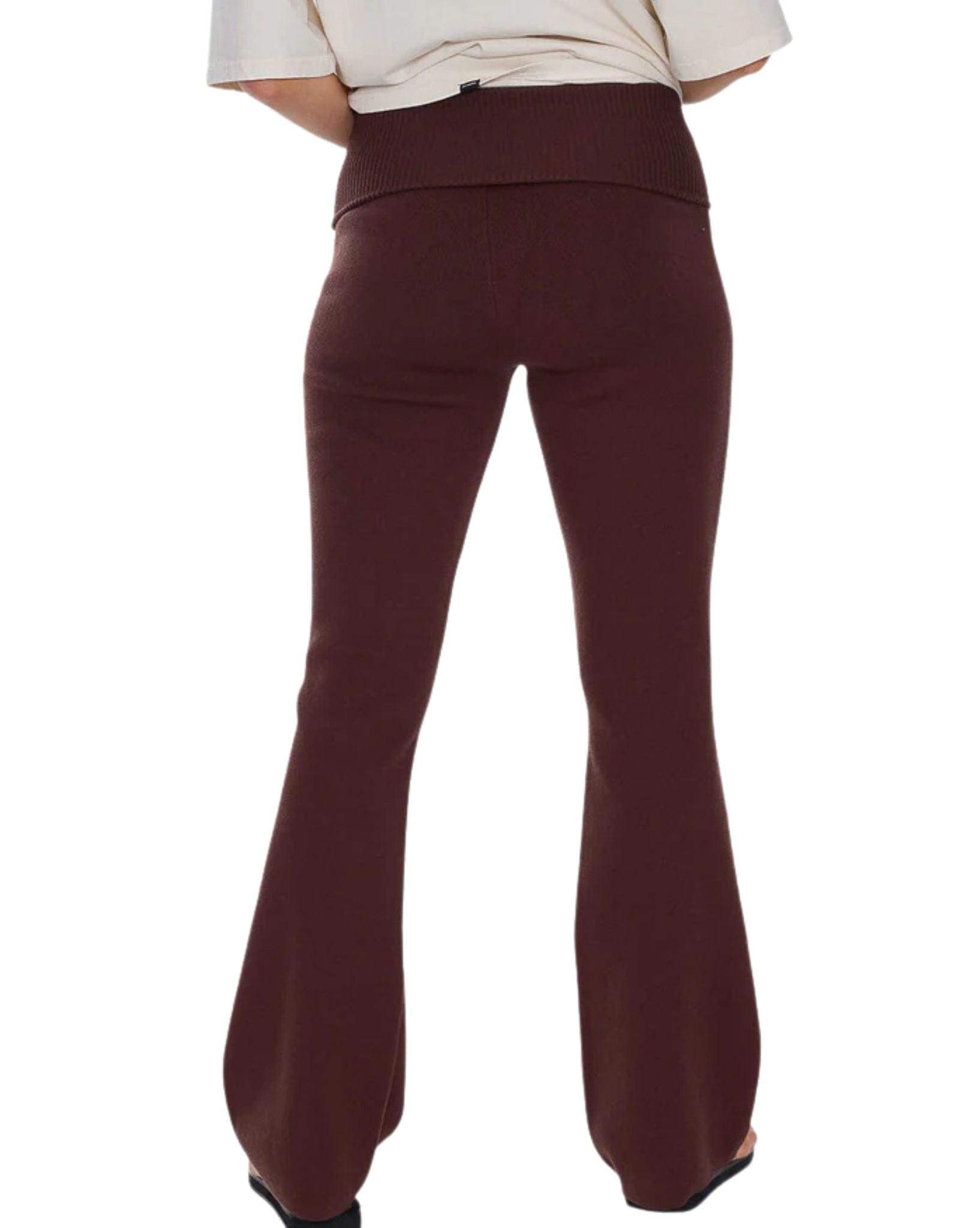 Thrills Estelle Fold Over Knit Pant