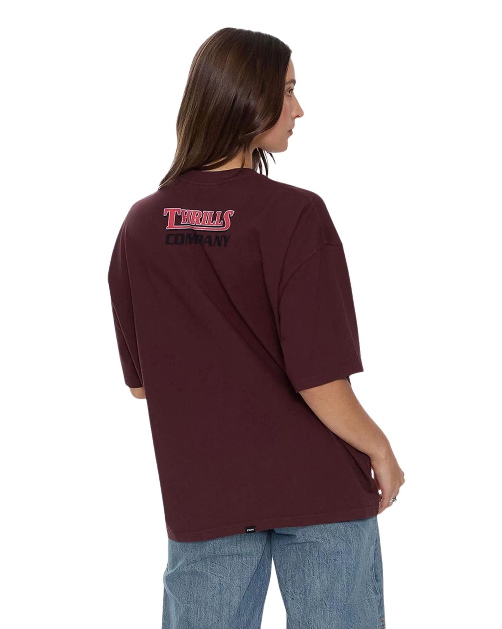 Thrills Full Throttle Oversized Tee