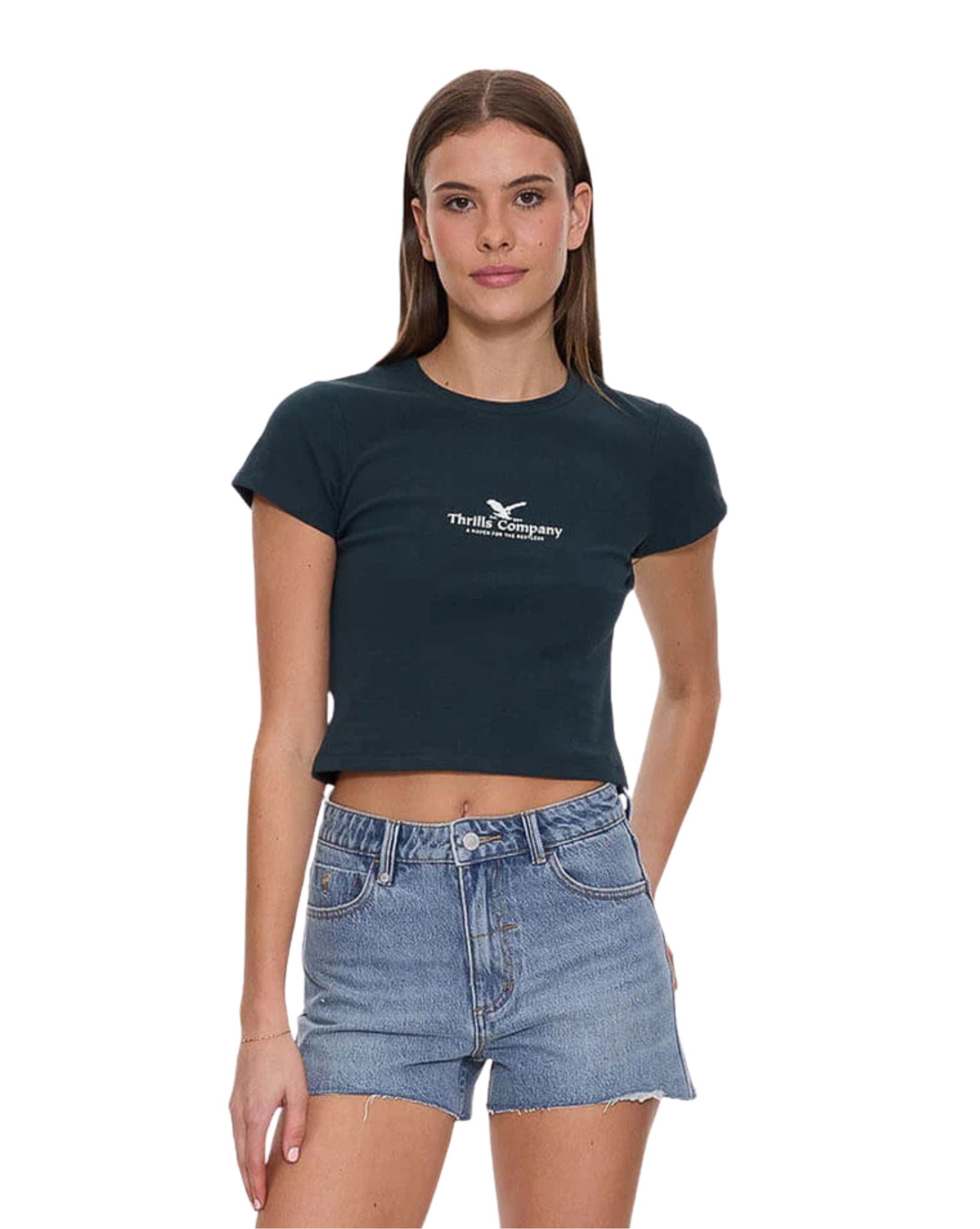 Thrills Haven for the Reckless Mini Tee