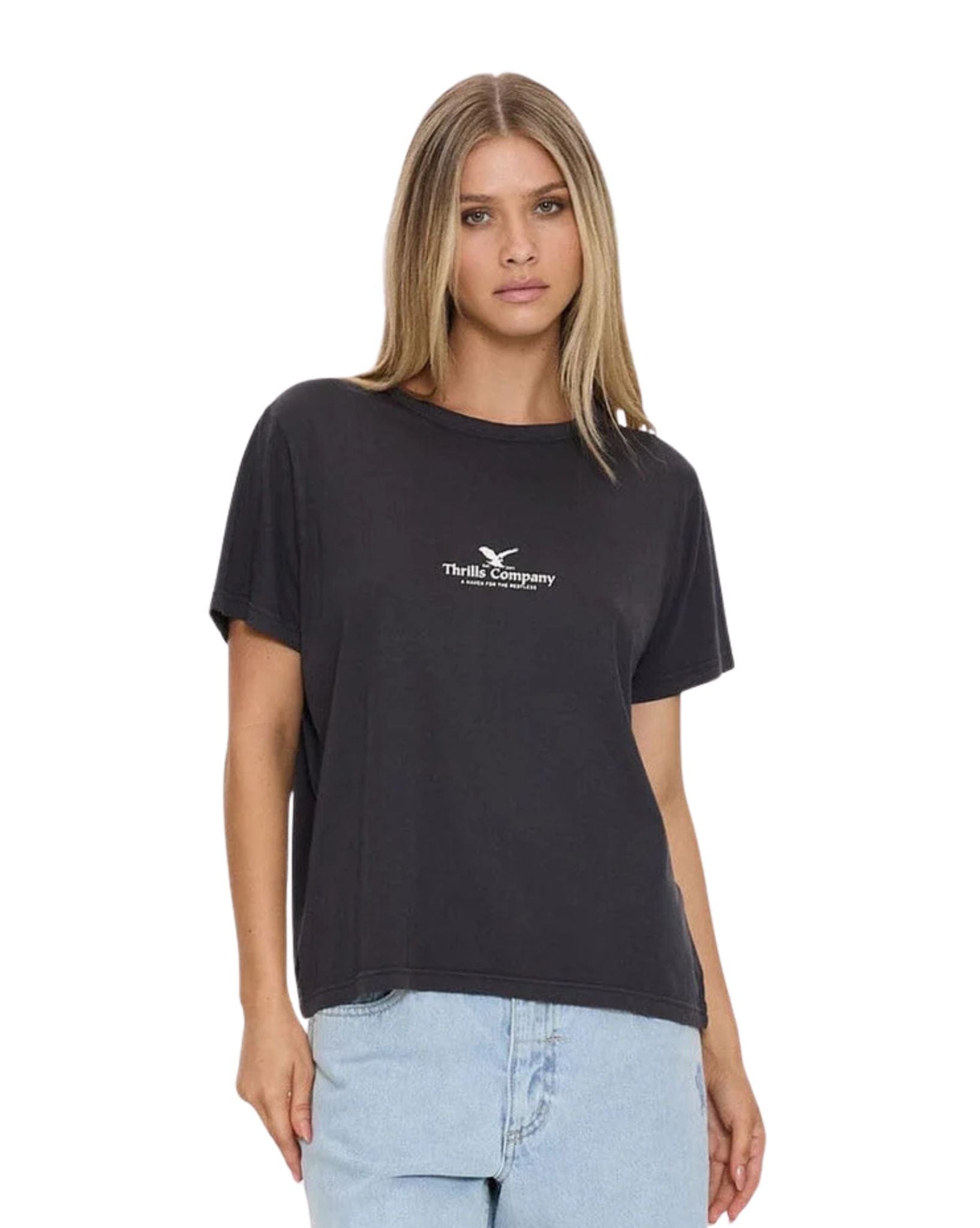 Thrills Haven For The Reckless Relaxed Tee
