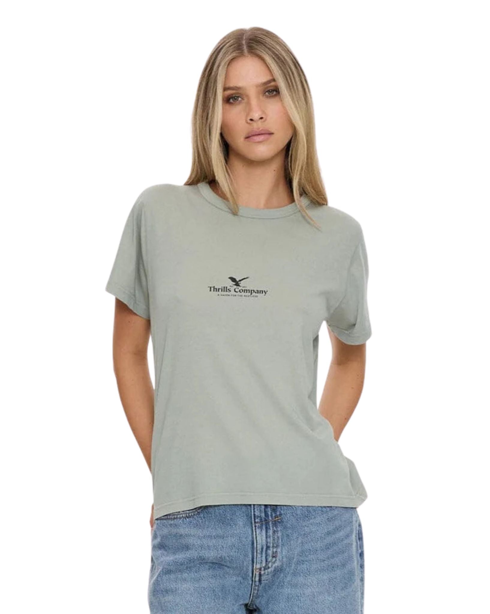 Thrills Haven For The Reckless Relaxed Tee