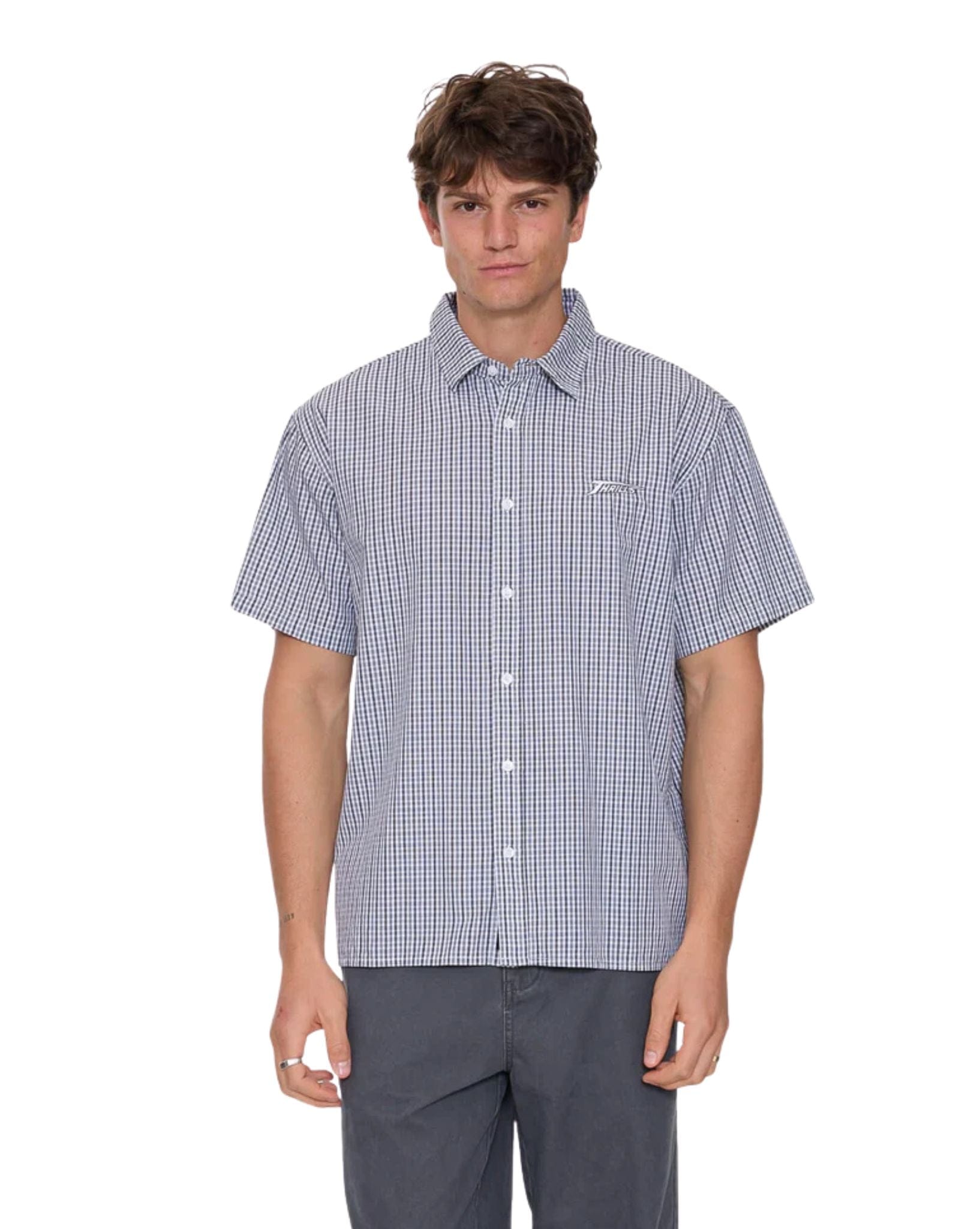 Thrills Heavy Voltage Cropped Short Sleeve Shirt