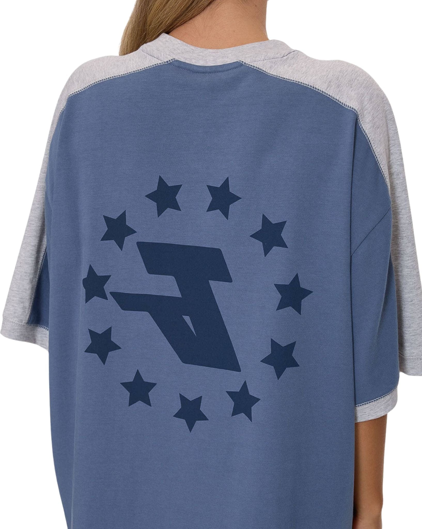 Thrills Hot Shot Panelled Oversized Tee