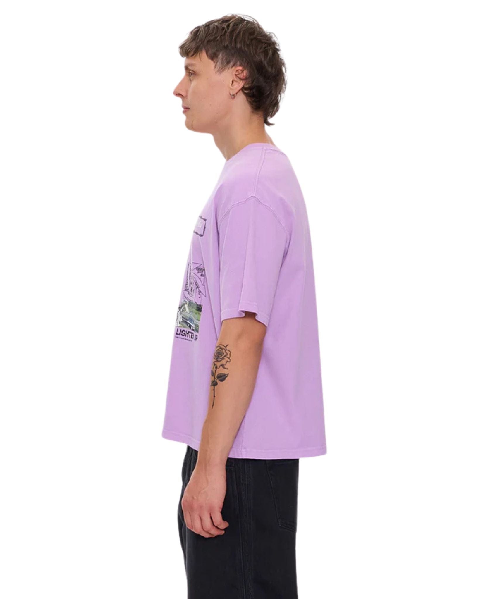 Thrills Lighten Up Box Fit Oversize Short Tee
