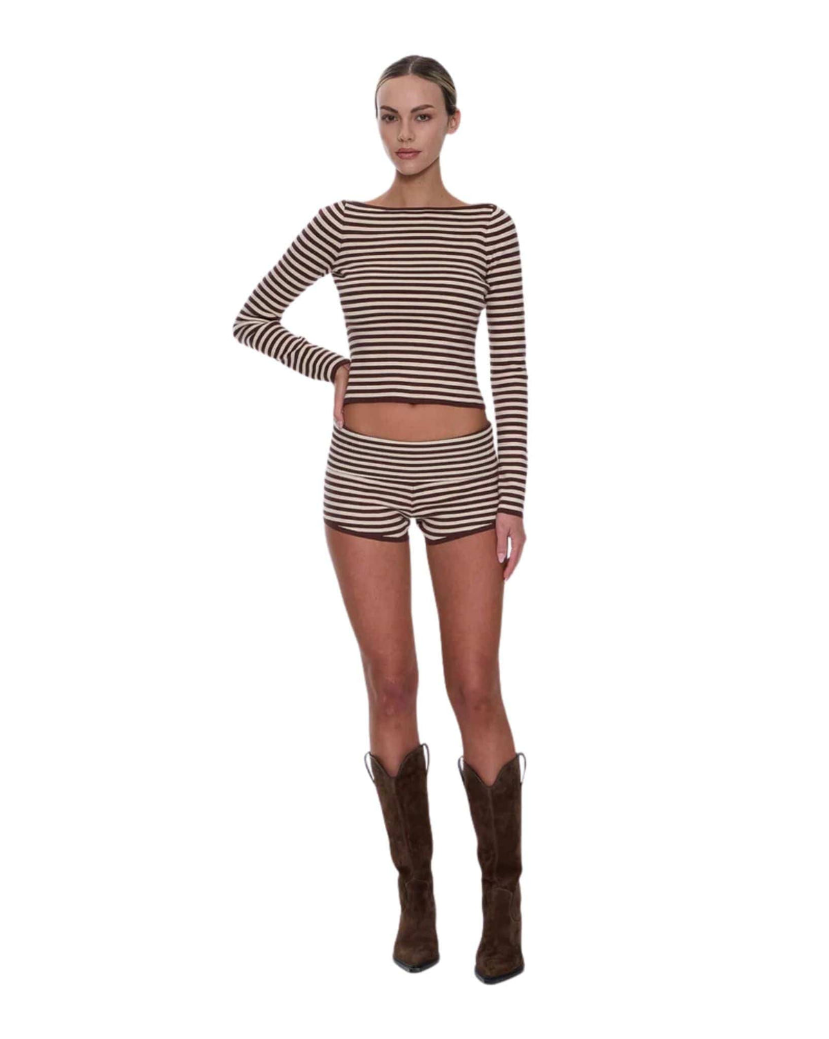 Thrills Mackenzie Knit Booty Short