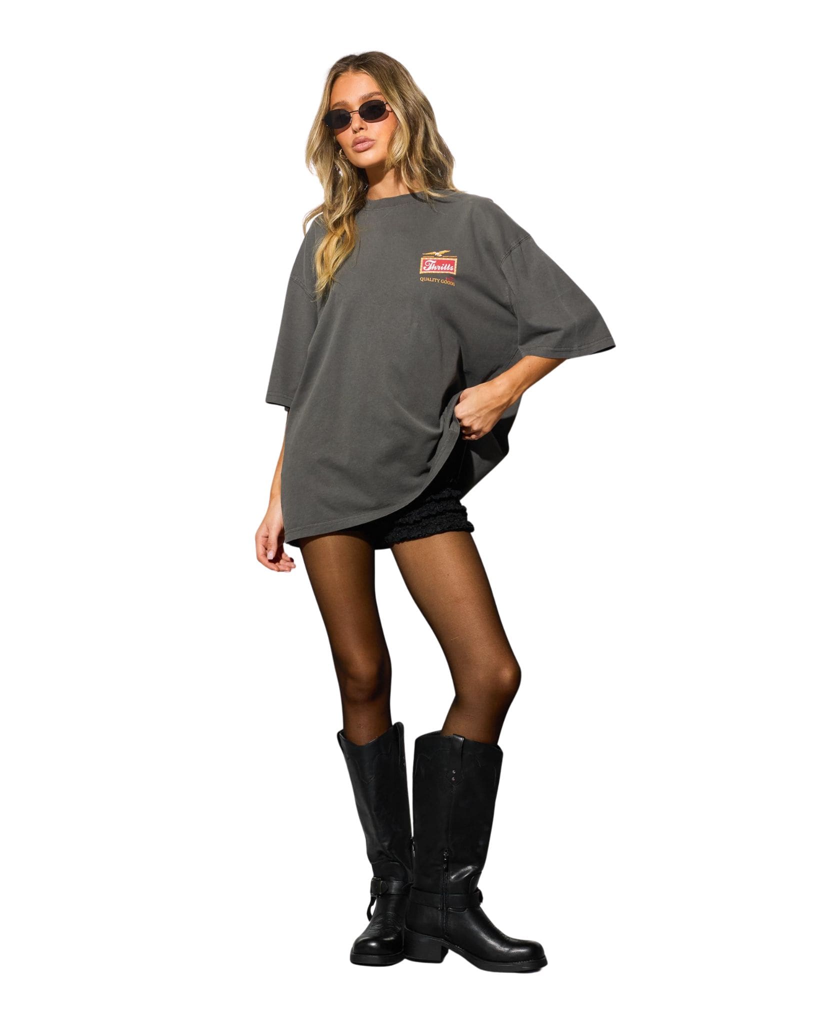 Thrills Make Em Tough Oversized Tee