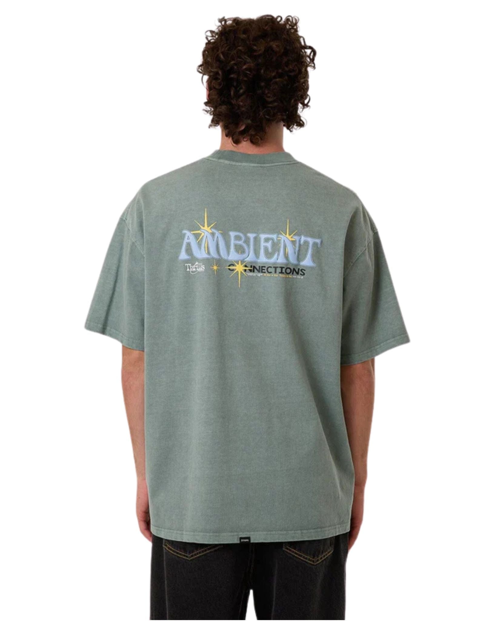Thrills Mens Ambient Connections Box Fit Oversize Tee