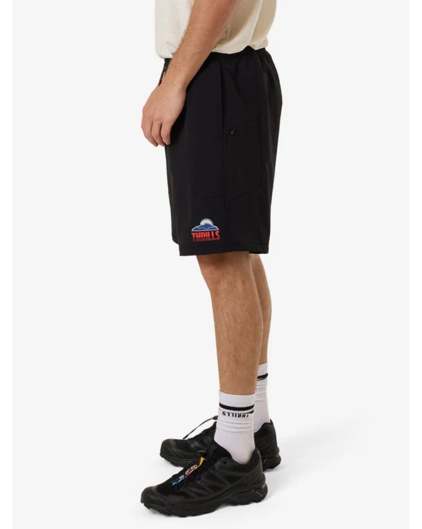 Thrills Mens Beyond The Hills Short - Black