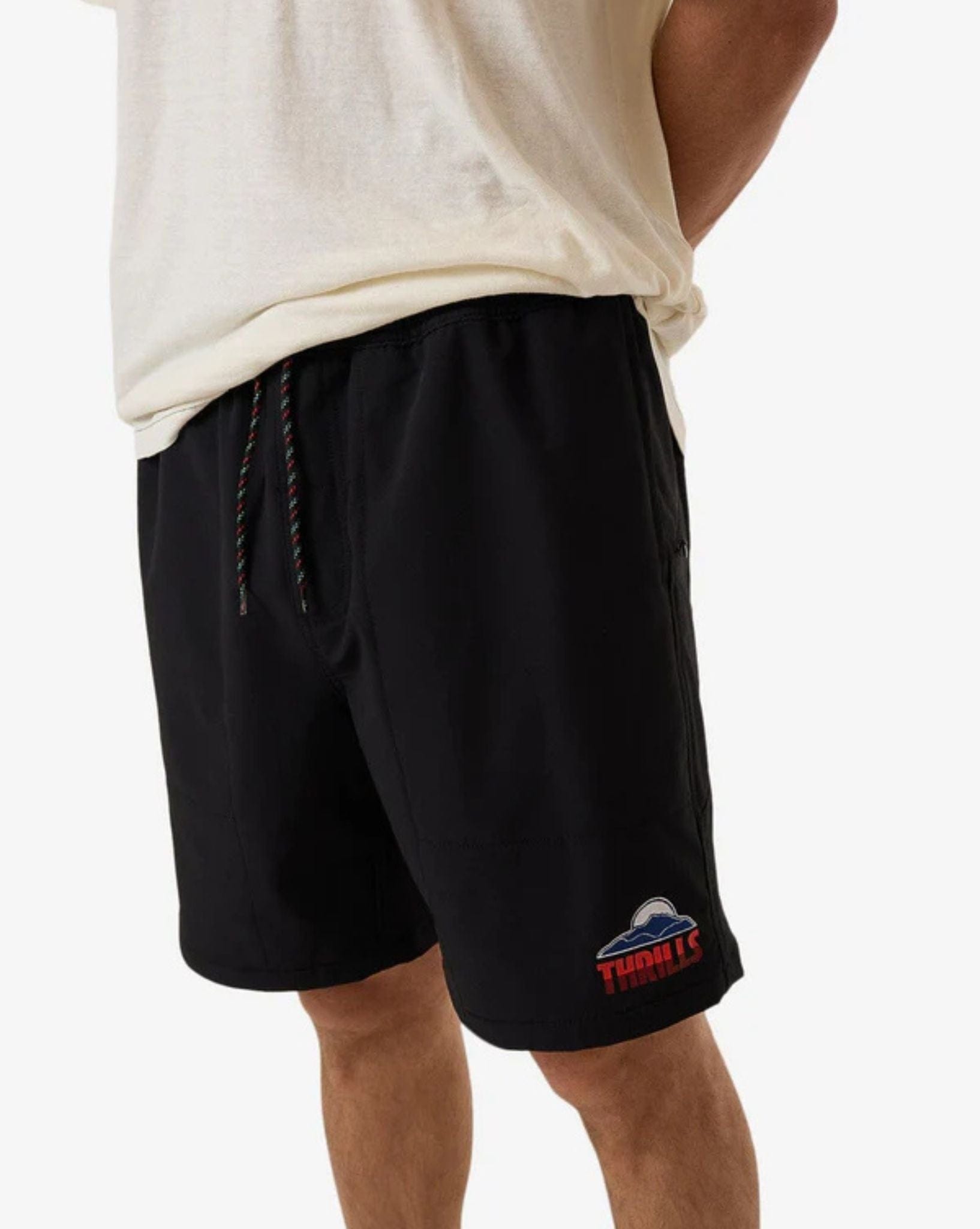 Thrills Mens Beyond The Hills Short - Black