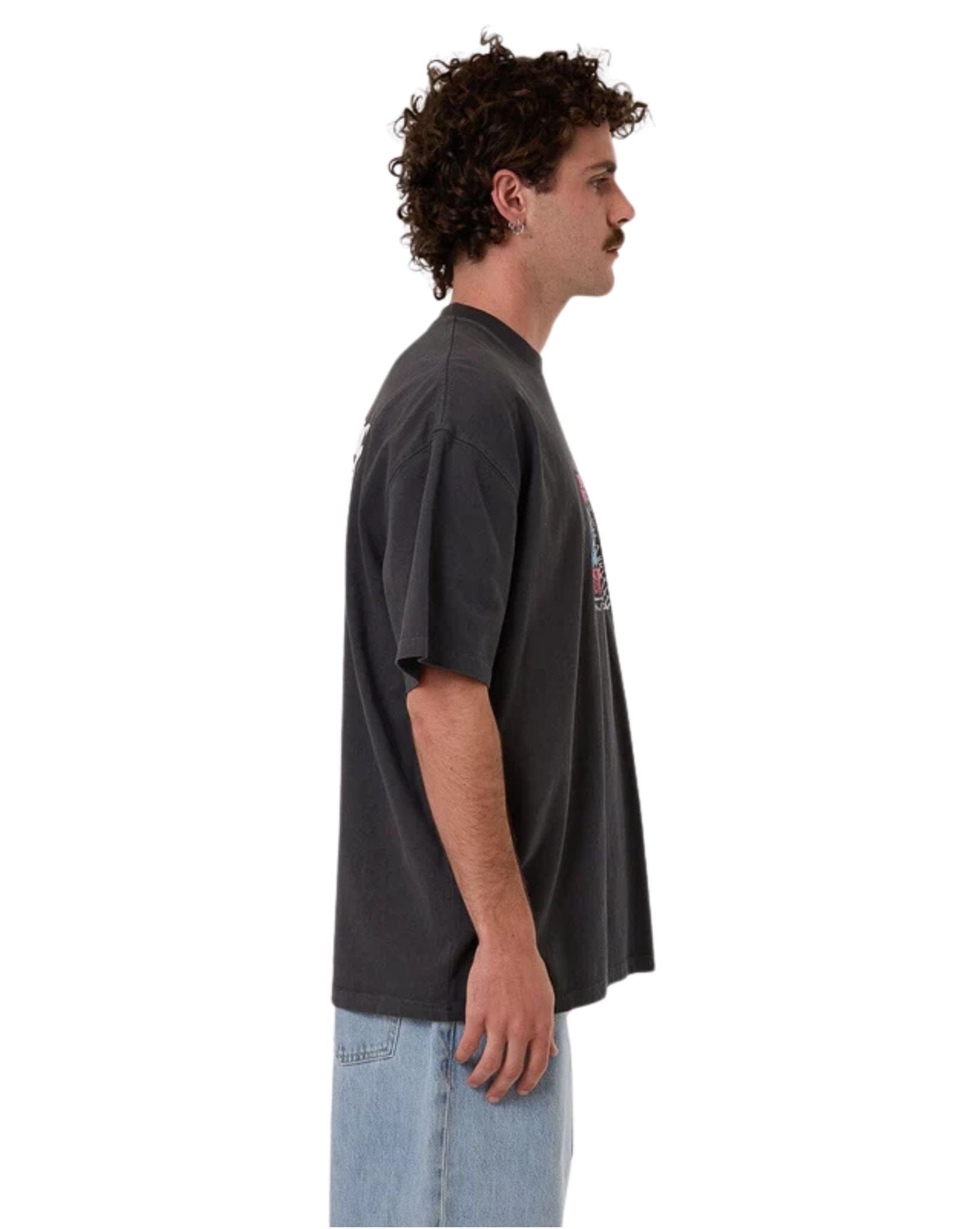Thrills Mens Chain Of Formation Box Fit Oversize Tee