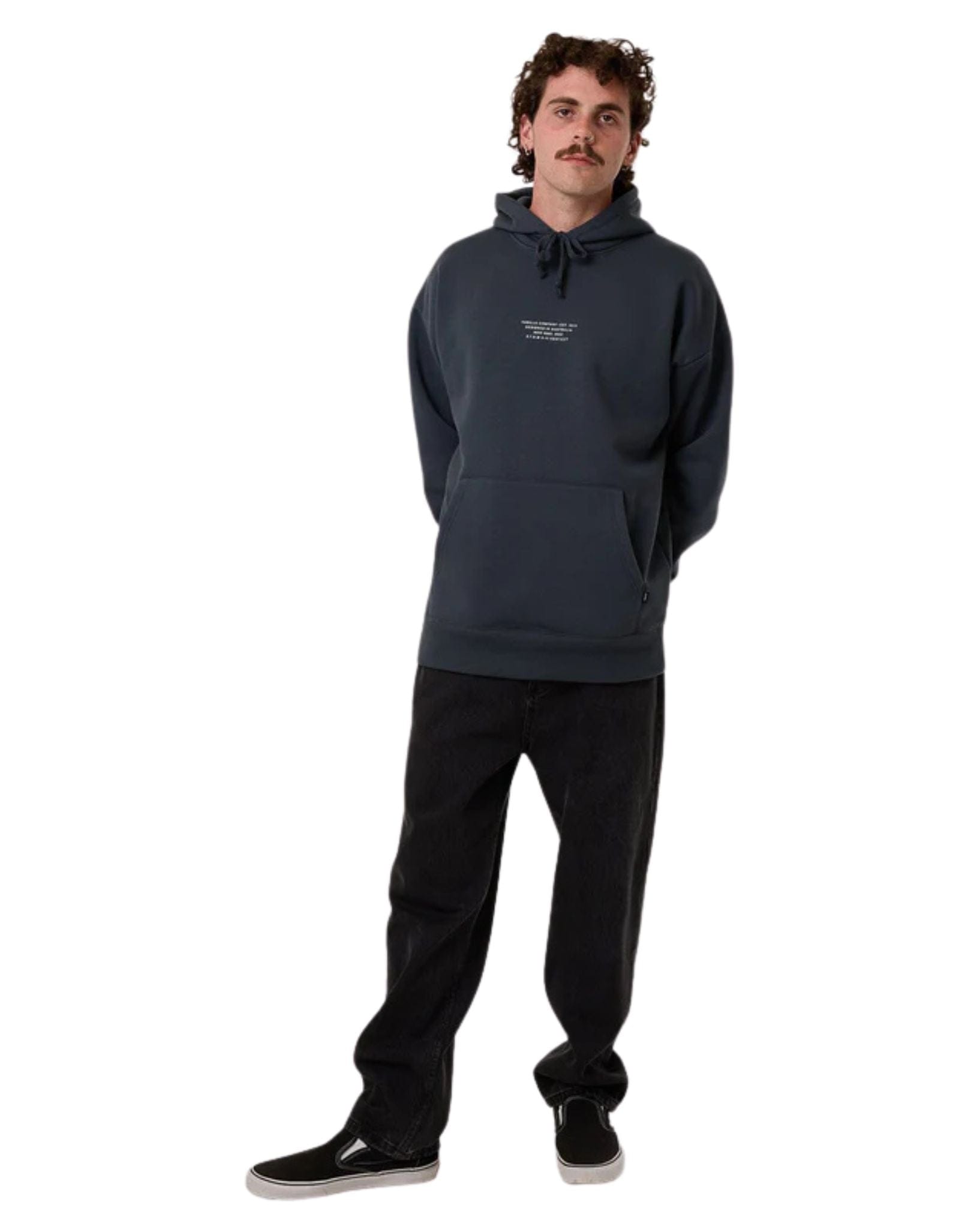 Thrills Mens New Issue Slouch Pull On Hood