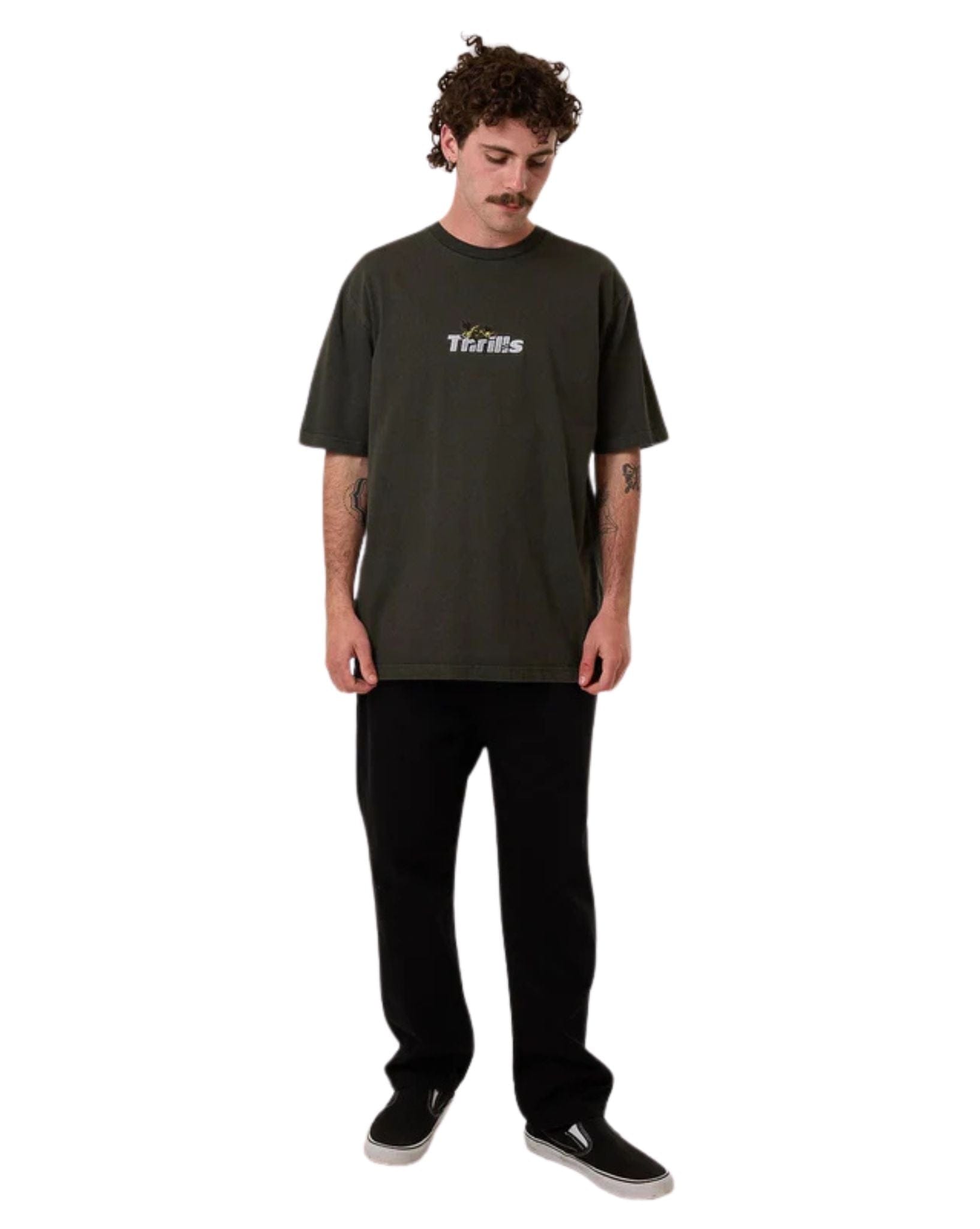 Thrills Mens Solace Of Nature Oversize Fit Tee